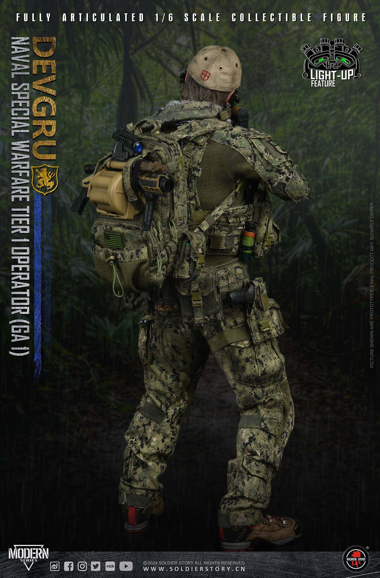 Naval Special Warfare Tier 1 Team Leader (GA 1) Collectible Action Figure image 10