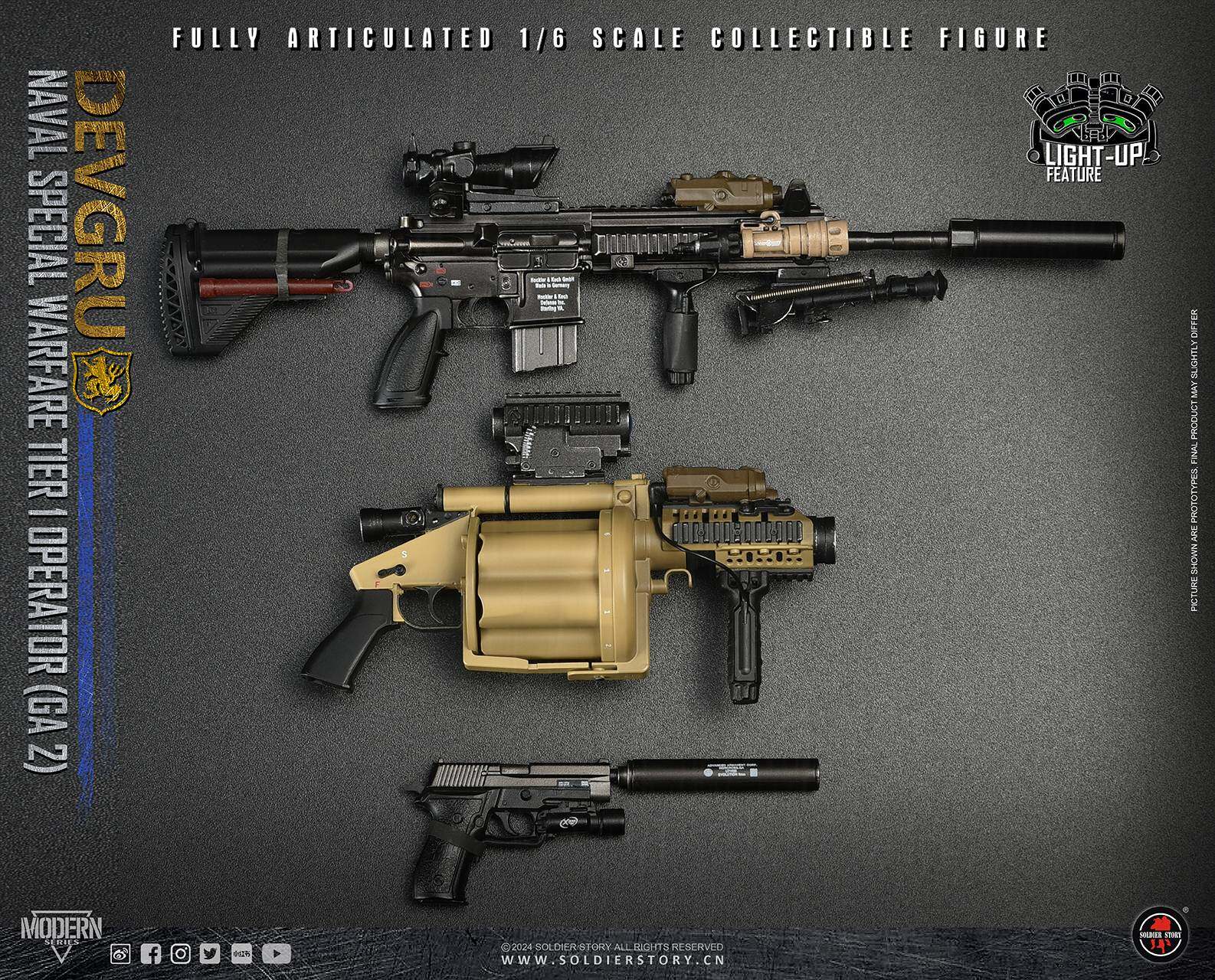 Naval Special Warfare Tier 1 Recon Sniper (GA 2) Collectible Action Figure image 6