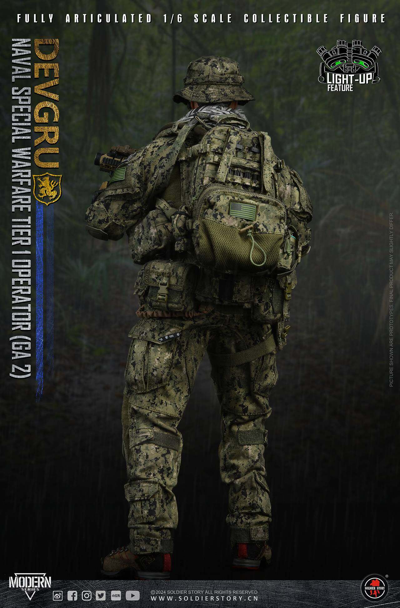 Naval Special Warfare Tier 1 Recon Sniper (GA 2) Collectible Action Figure image 8