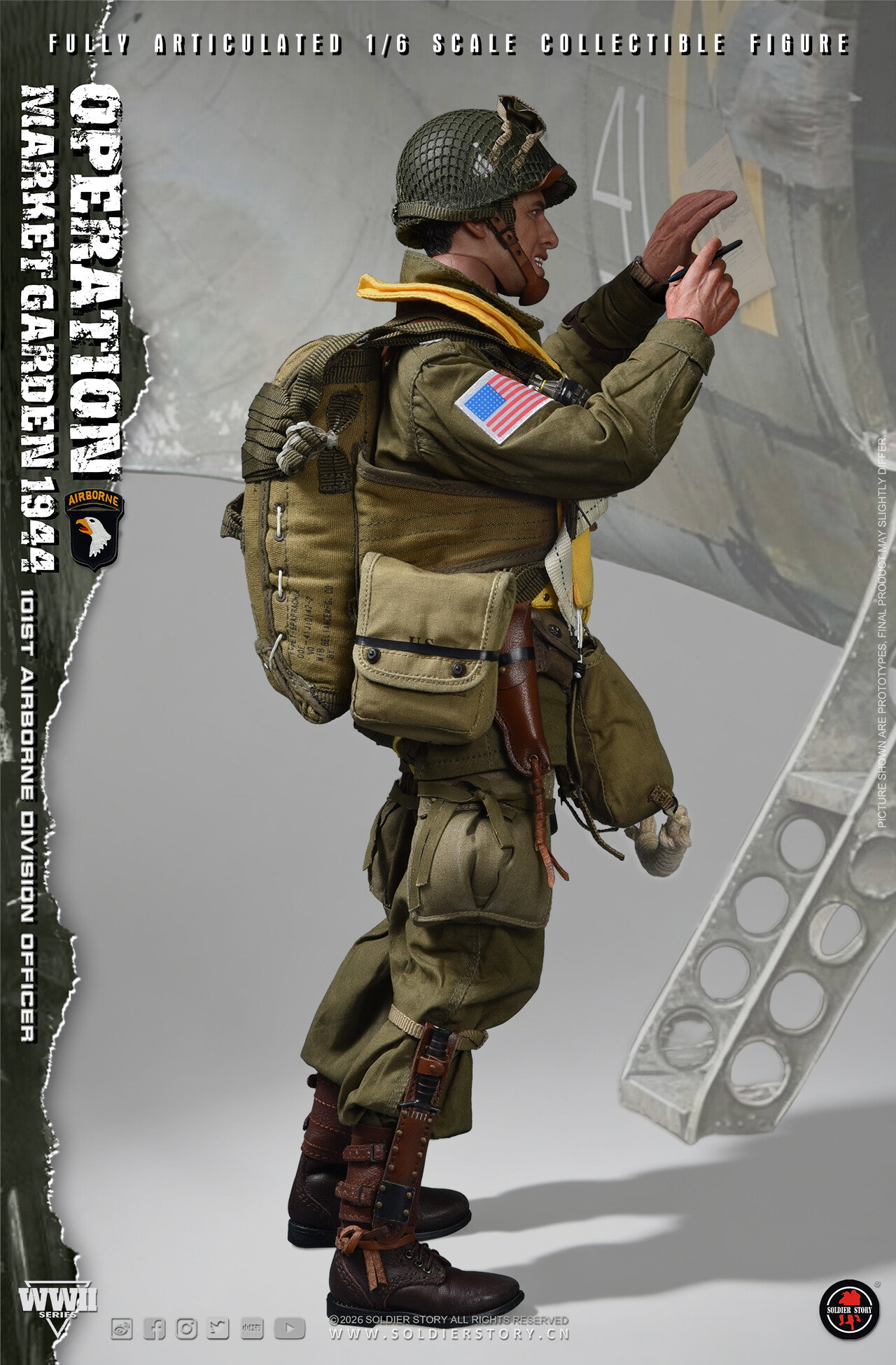 #SS145 WWII OPERATION MARKET GARDEN 101ST image 10