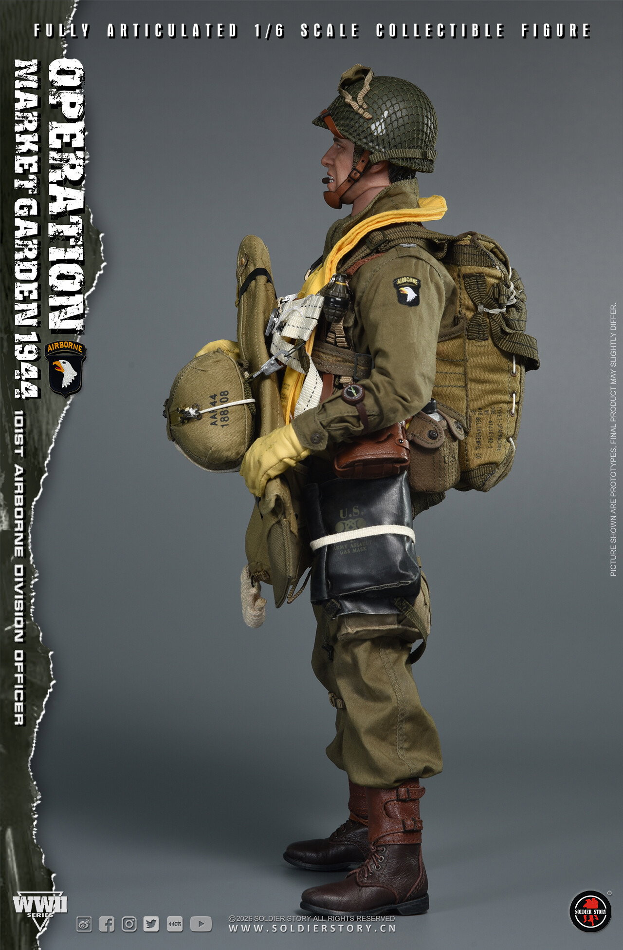 #SS145 WWII OPERATION MARKET GARDEN 101ST image 2