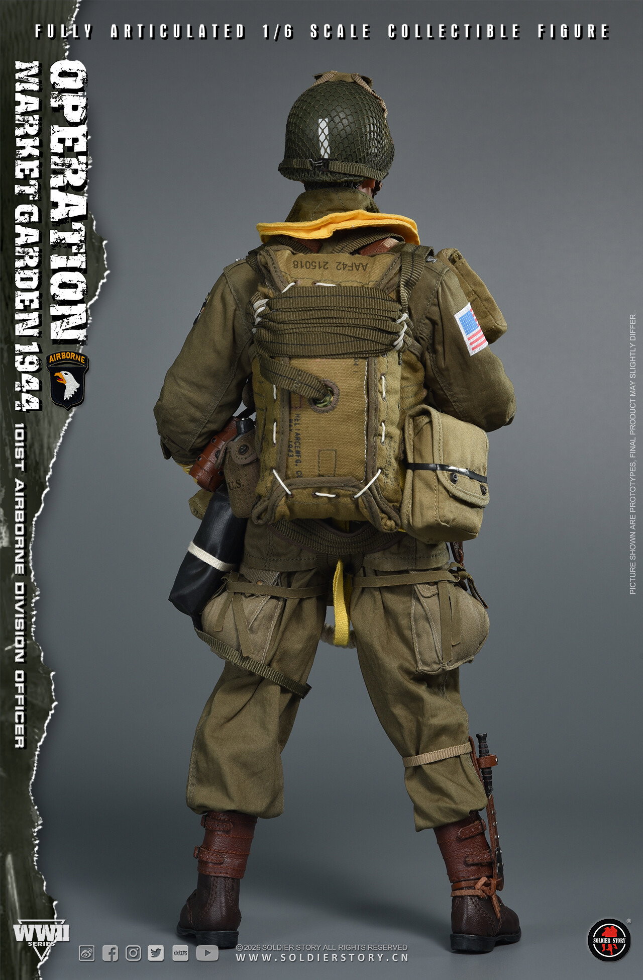 #SS145 WWII OPERATION MARKET GARDEN 101ST image 4