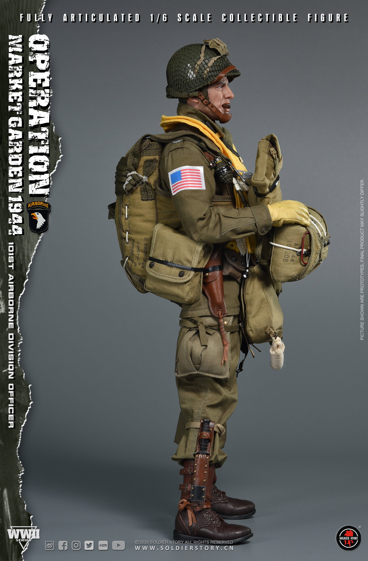 #SS145 WWII OPERATION MARKET GARDEN 101ST image 5