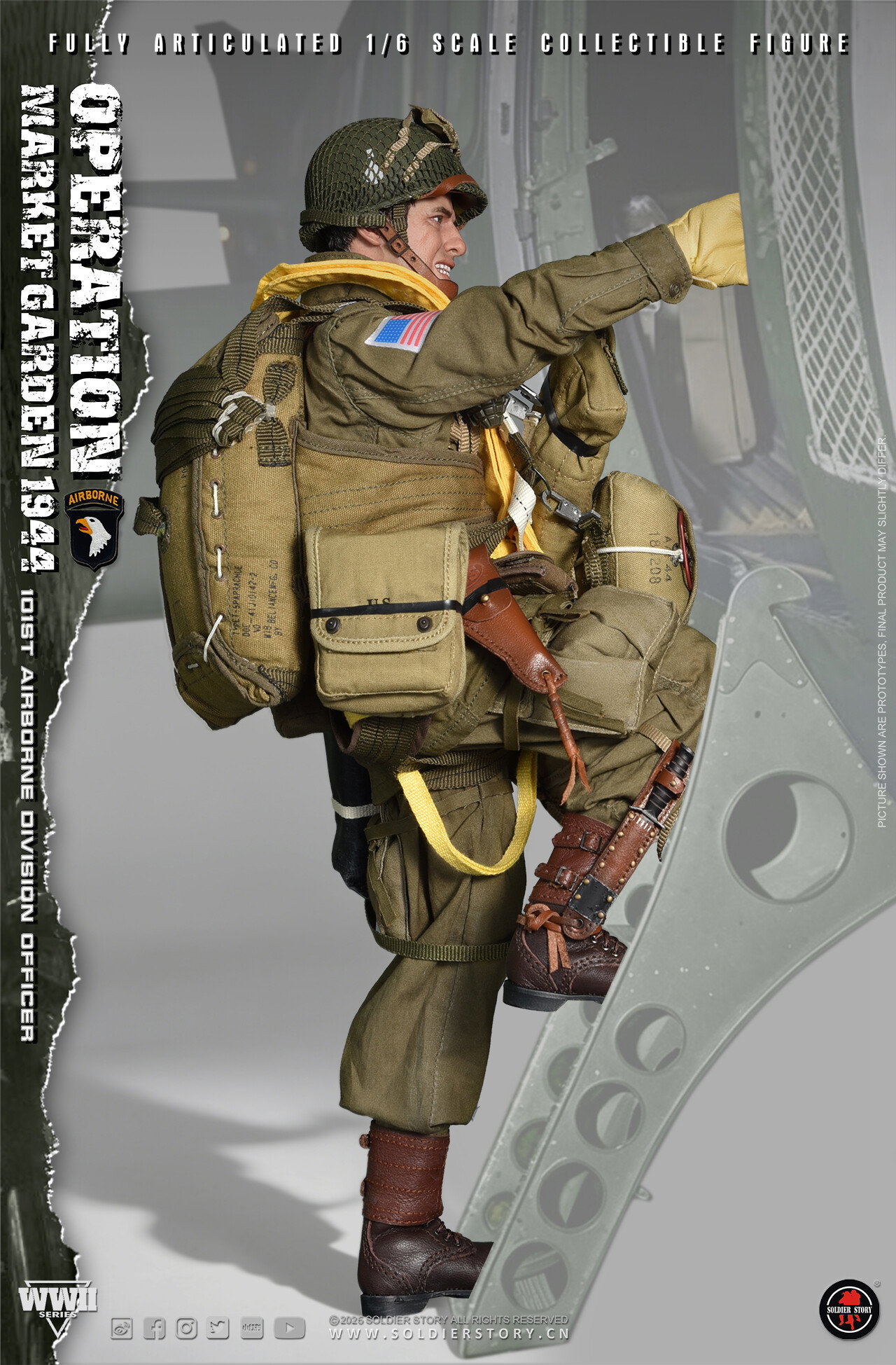 #SS145 WWII OPERATION MARKET GARDEN 101ST image 7