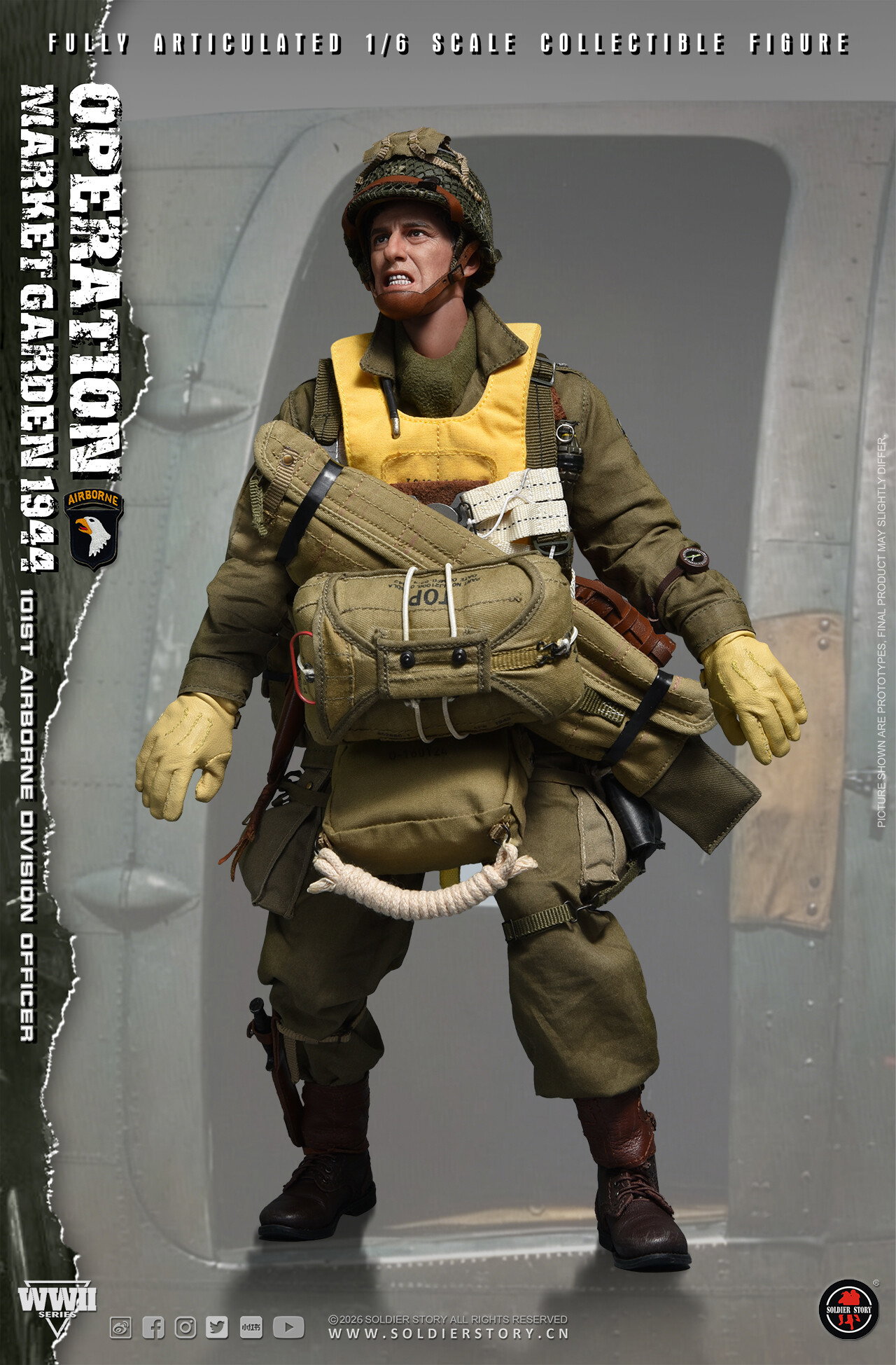 #SS145 WWII OPERATION MARKET GARDEN 101ST image 9