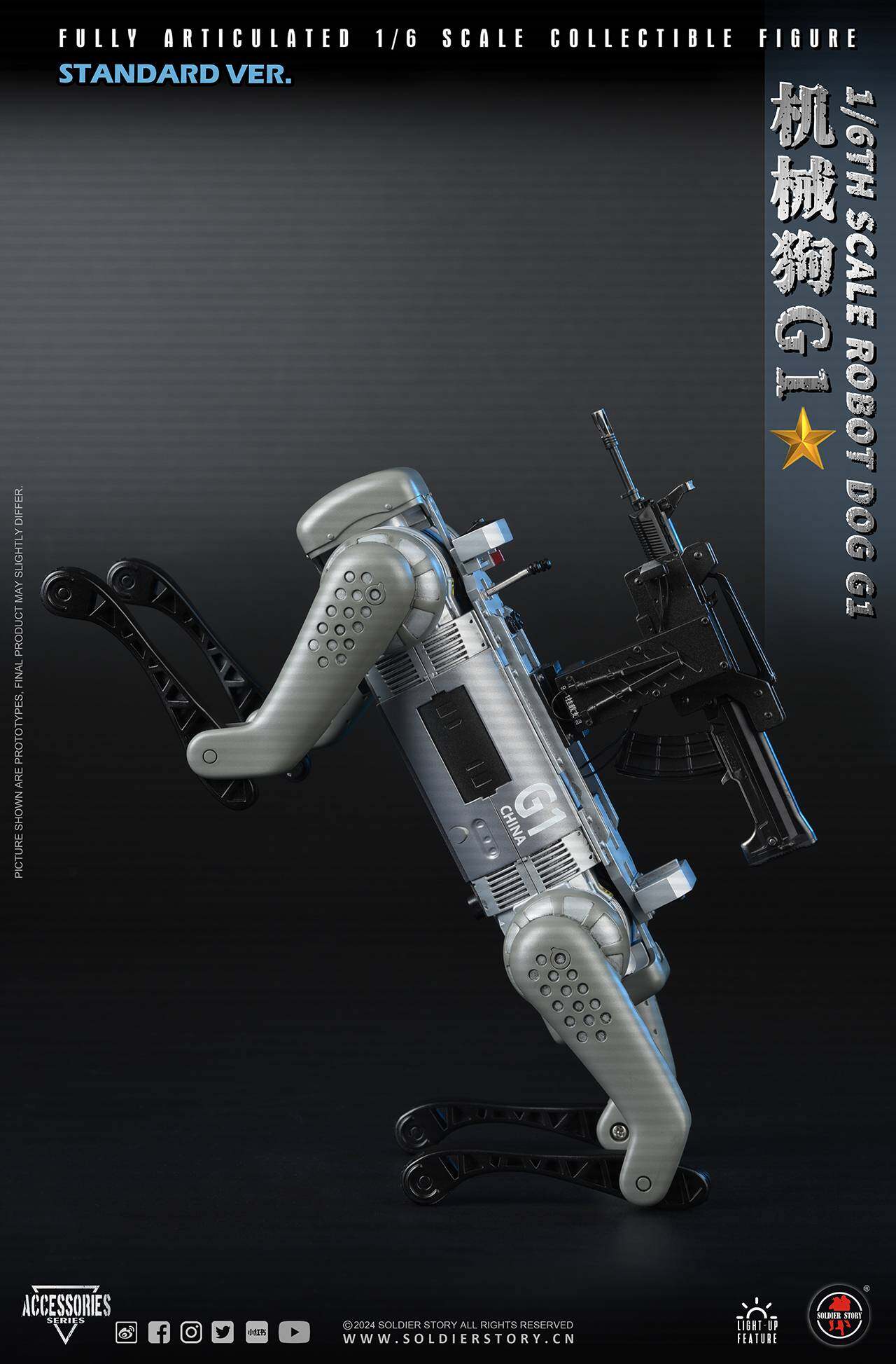 SOLDIER STORY 1/6th SCALE ROBOT DOG Collectible Action Figure (Standard ver.) image 8