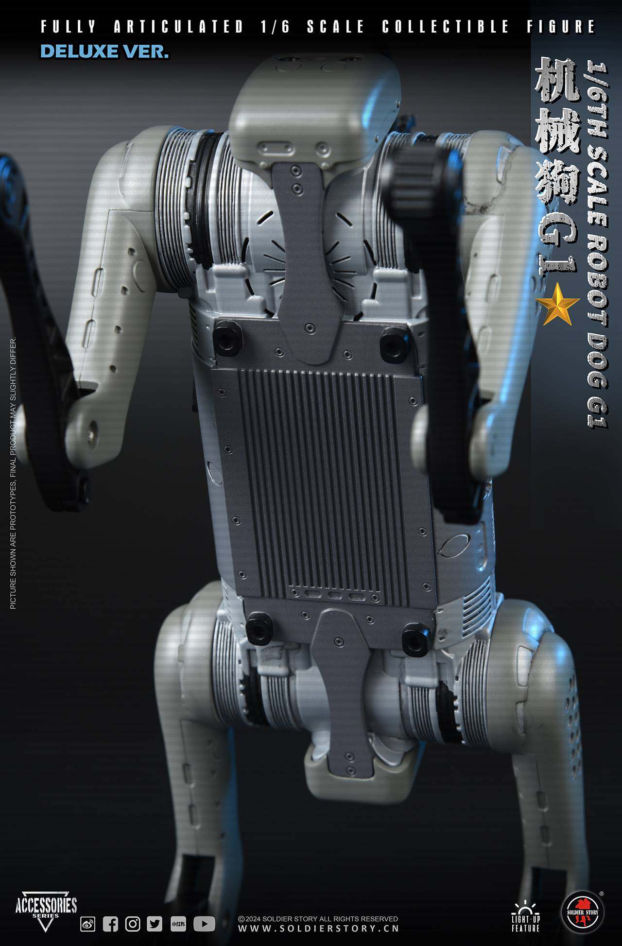 SOLDIER STORY 1/6th SCALE ROBOT DOG Collectible Action Figure (Deluxe) image 10