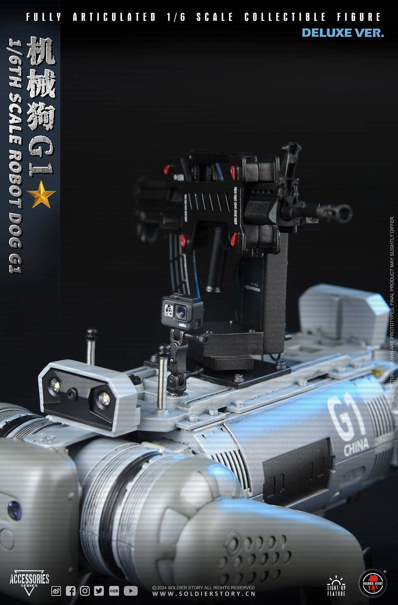 SOLDIER STORY 1/6th SCALE ROBOT DOG Collectible Action Figure (Deluxe) image 7