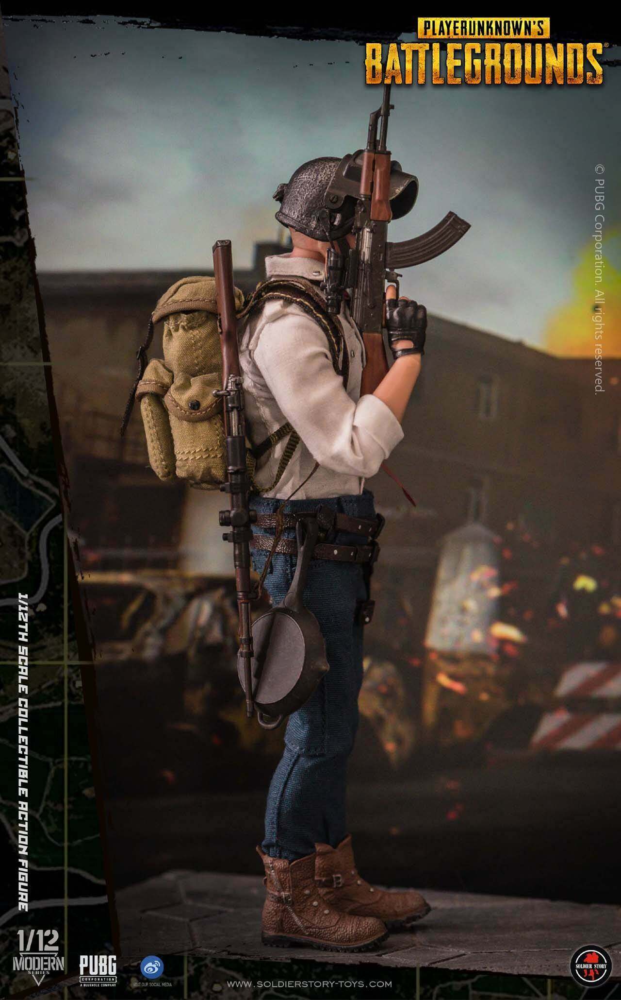 1/12th Scale PUBG Battlegrounds Collectible Action Figure image 6