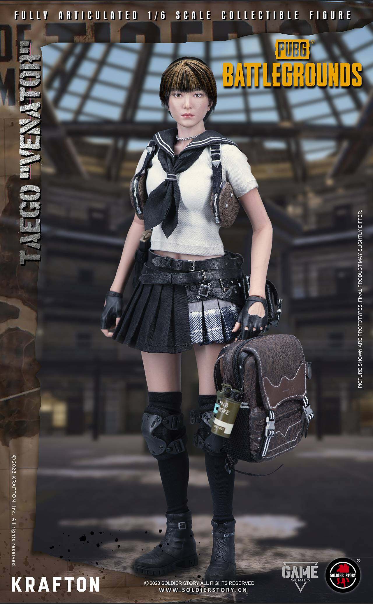 PUBG TAEGO "VENATOR" Collectible Action Figure image 10
