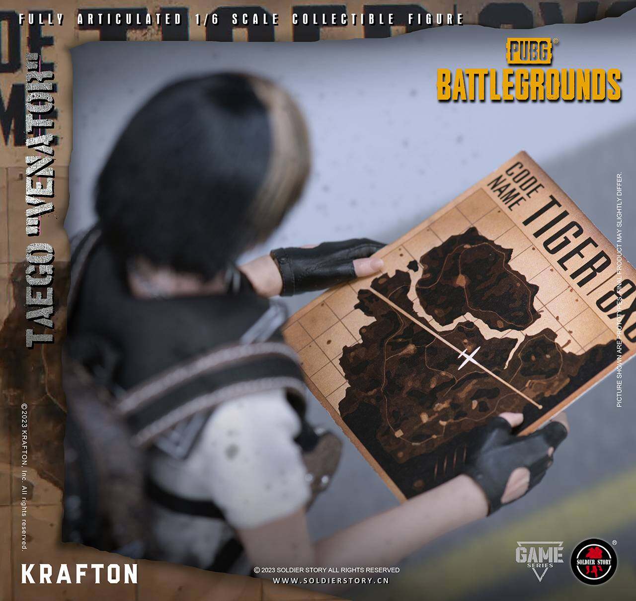 PUBG TAEGO "VENATOR" Collectible Action Figure image 2