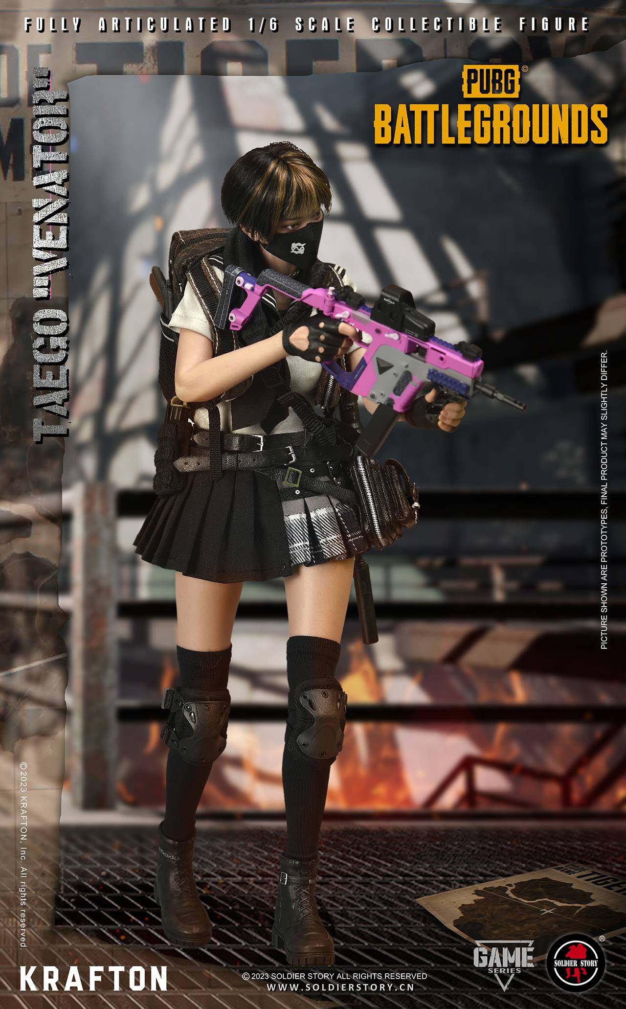 PUBG TAEGO "VENATOR" Collectible Action Figure image 3