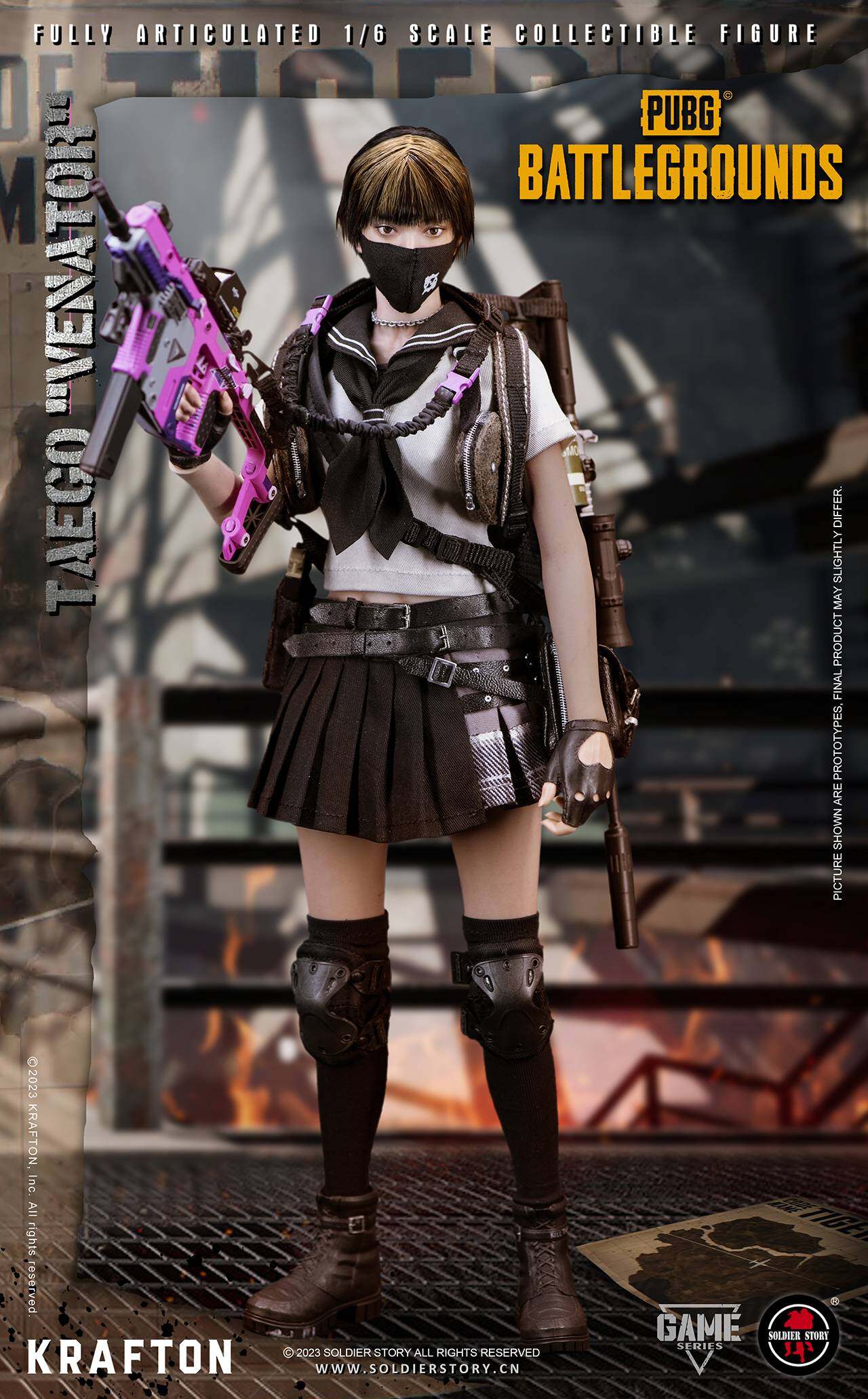 PUBG TAEGO "VENATOR" Collectible Action Figure image 4