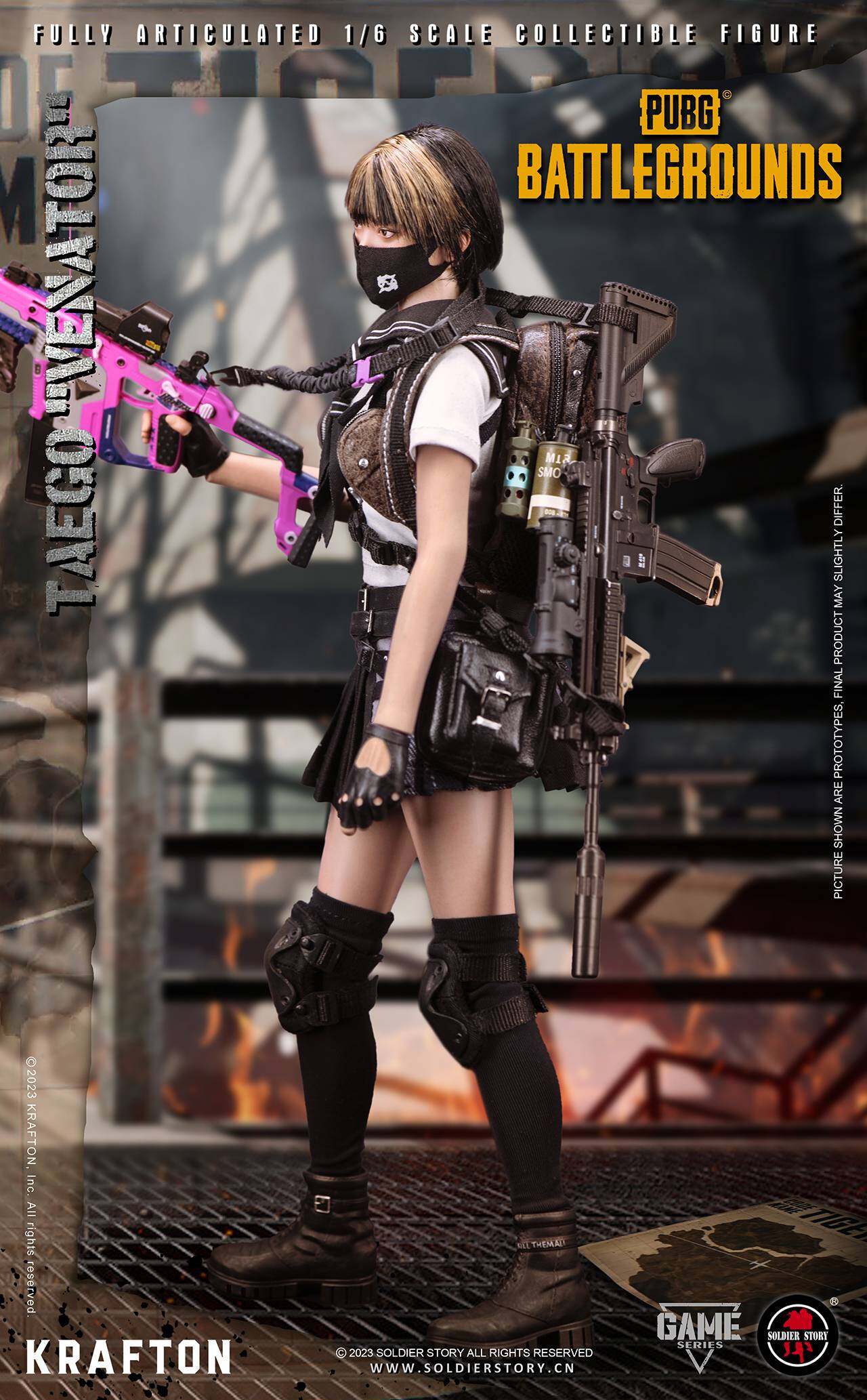 PUBG TAEGO "VENATOR" Collectible Action Figure image 5
