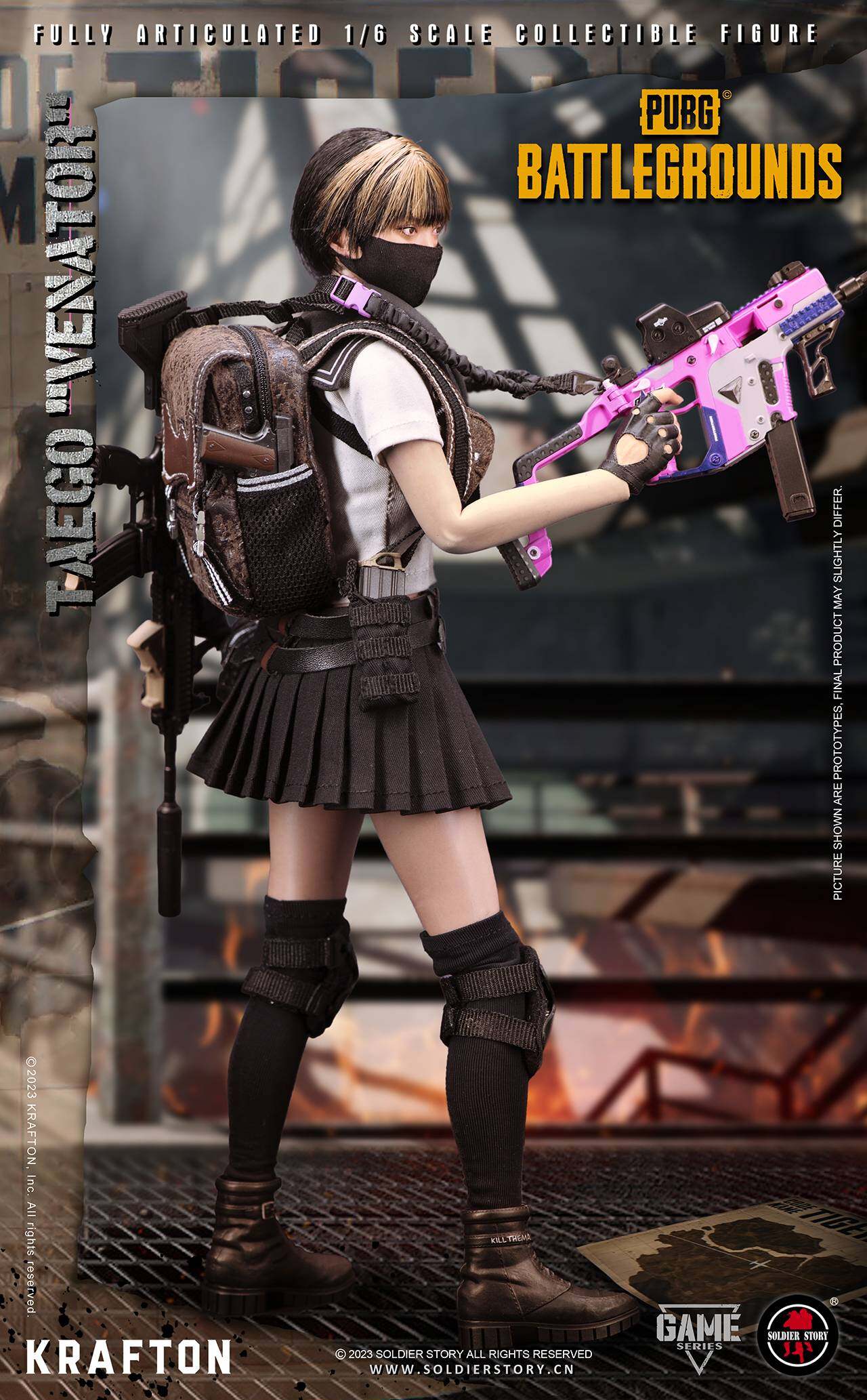 PUBG TAEGO "VENATOR" Collectible Action Figure image 6