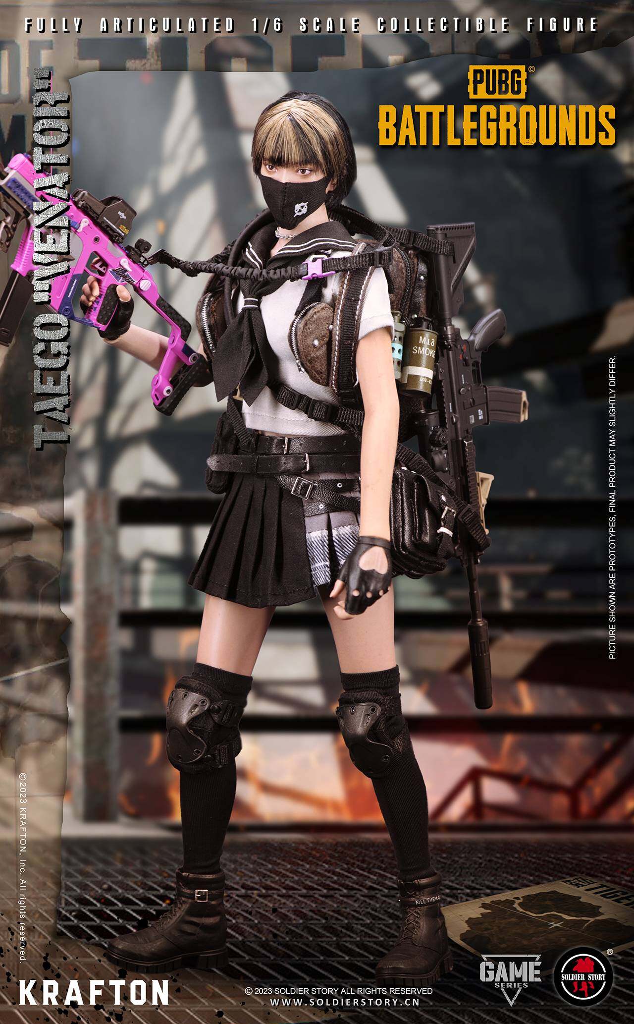PUBG TAEGO "VENATOR" Collectible Action Figure image 7