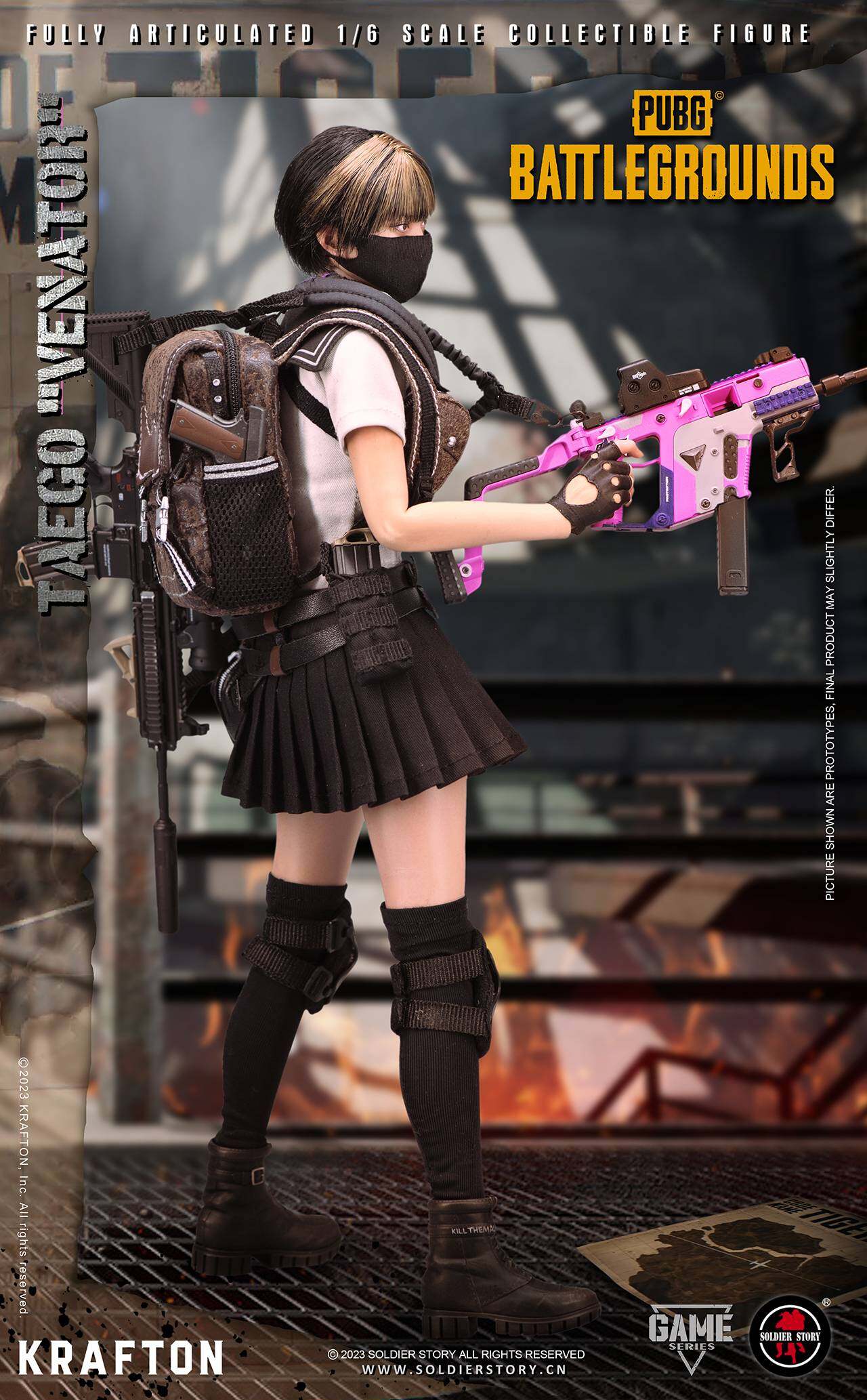 PUBG TAEGO "VENATOR" Collectible Action Figure image 9