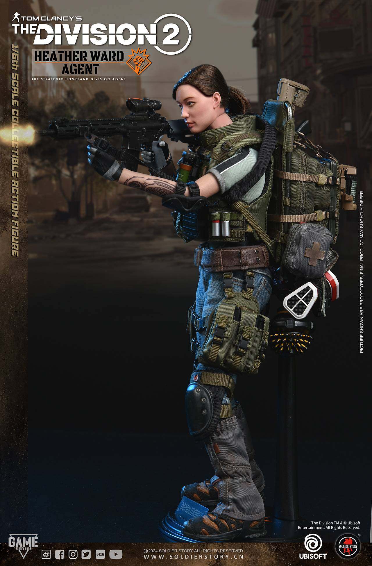 The Division 2 "Agent Heather Ward" collectible action figure image 10