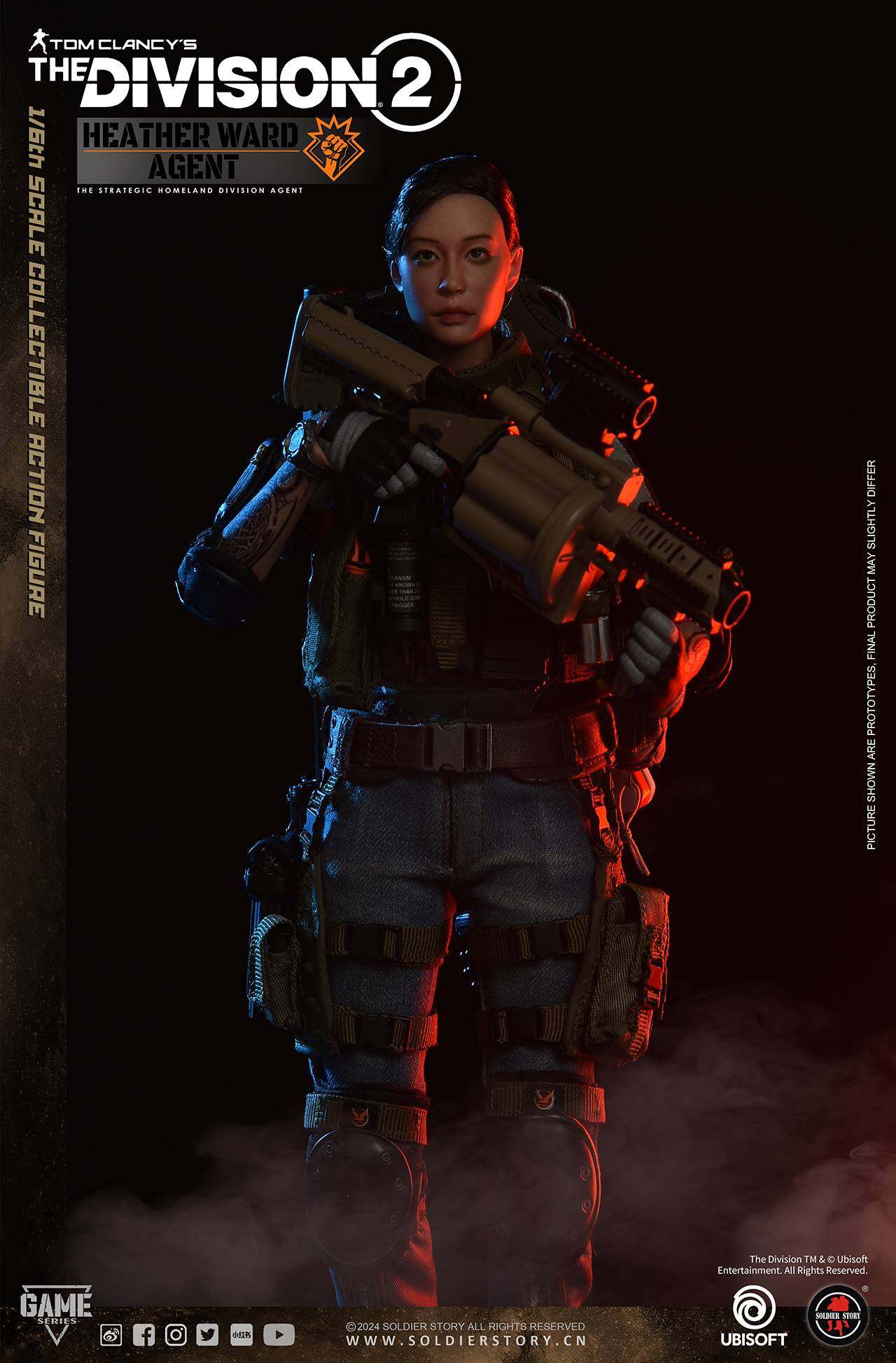 The Division 2 "Agent Heather Ward" collectible action figure image 3