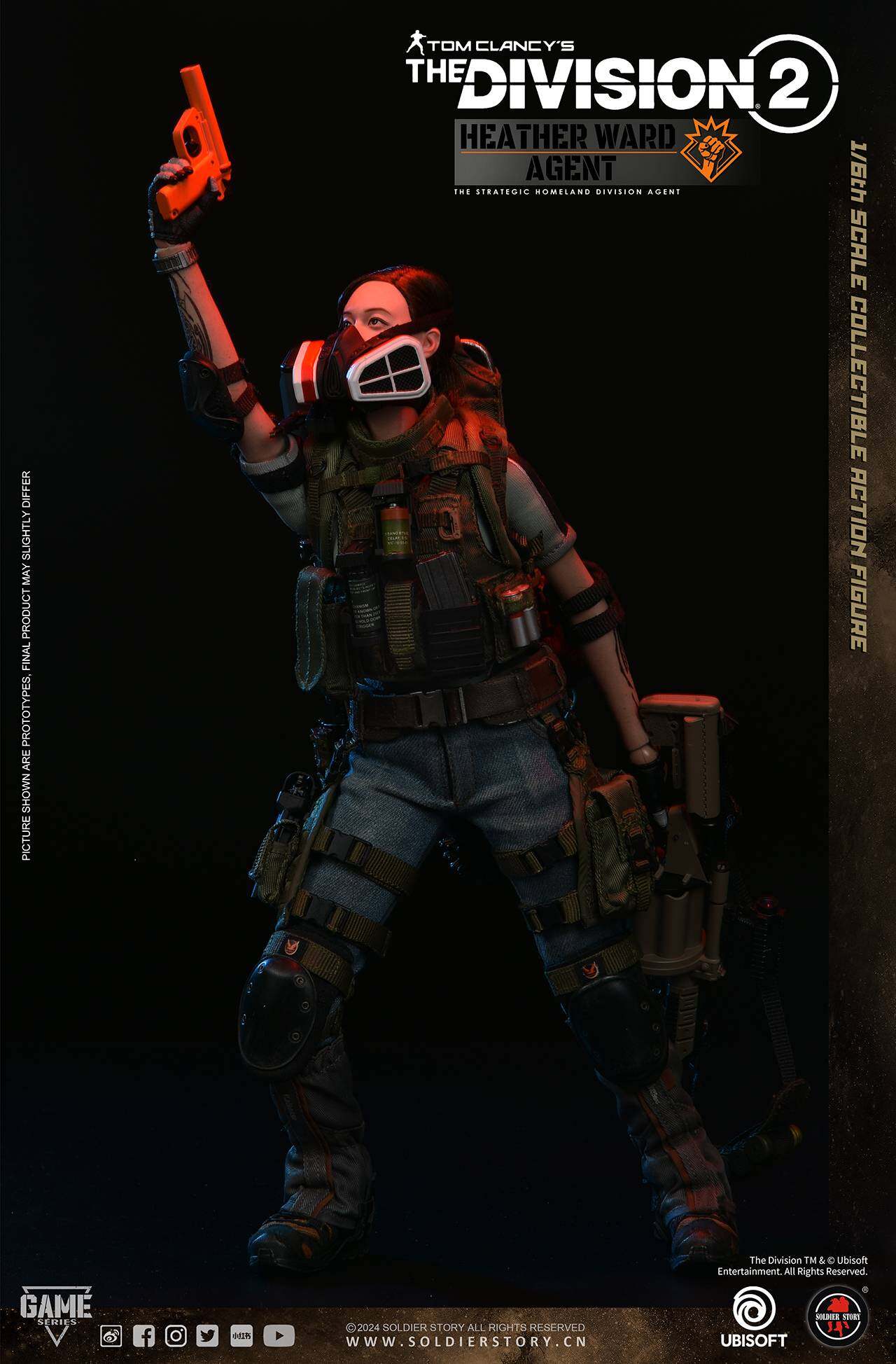 The Division 2 "Agent Heather Ward" collectible action figure image 4