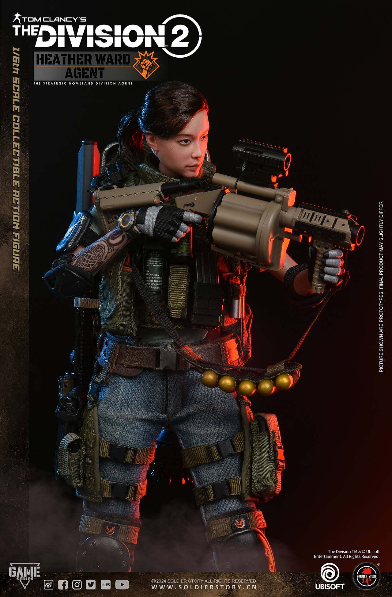 The Division 2 "Agent Heather Ward" collectible action figure image 5