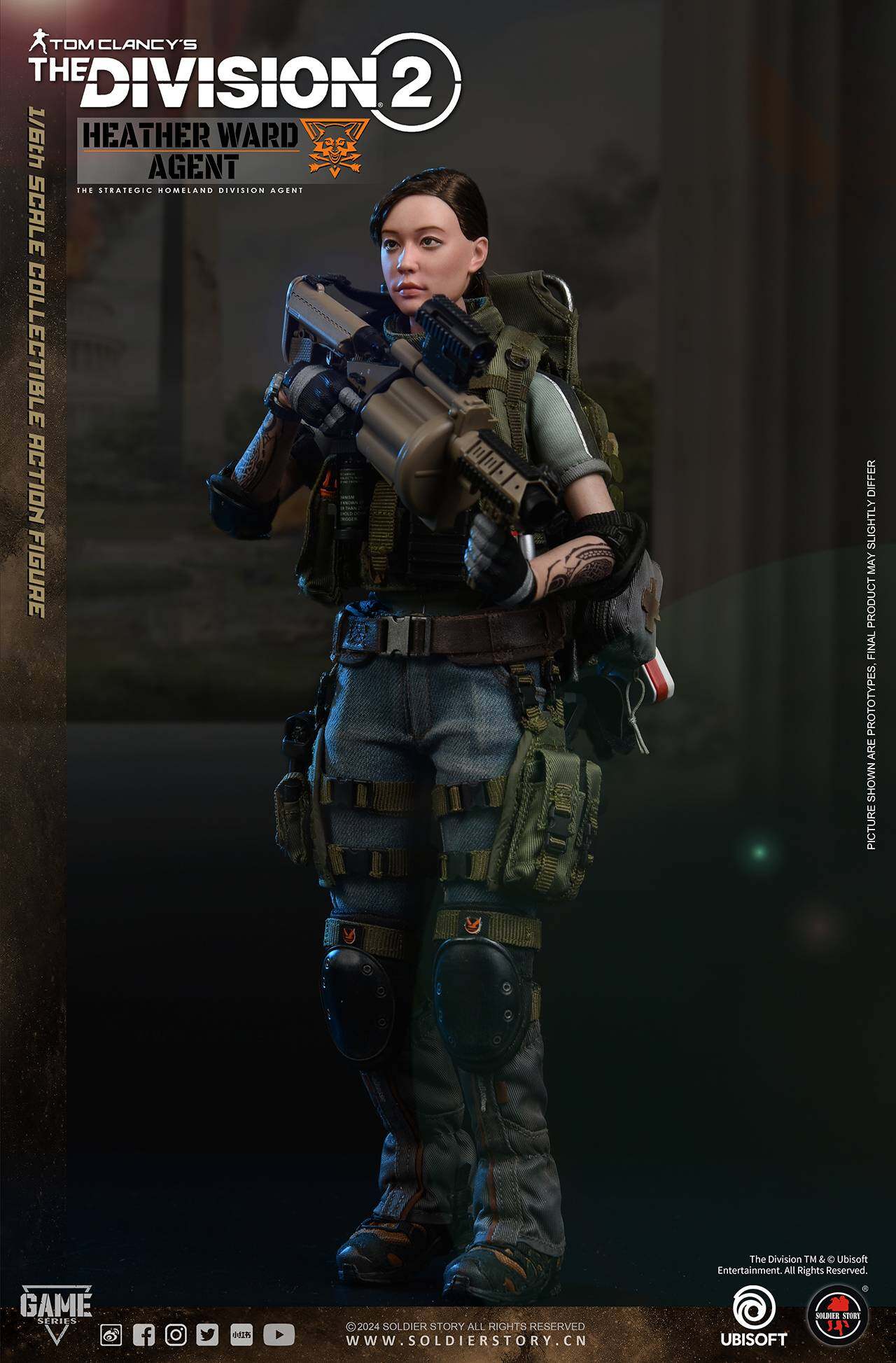 The Division 2 "Agent Heather Ward" collectible action figure image 7