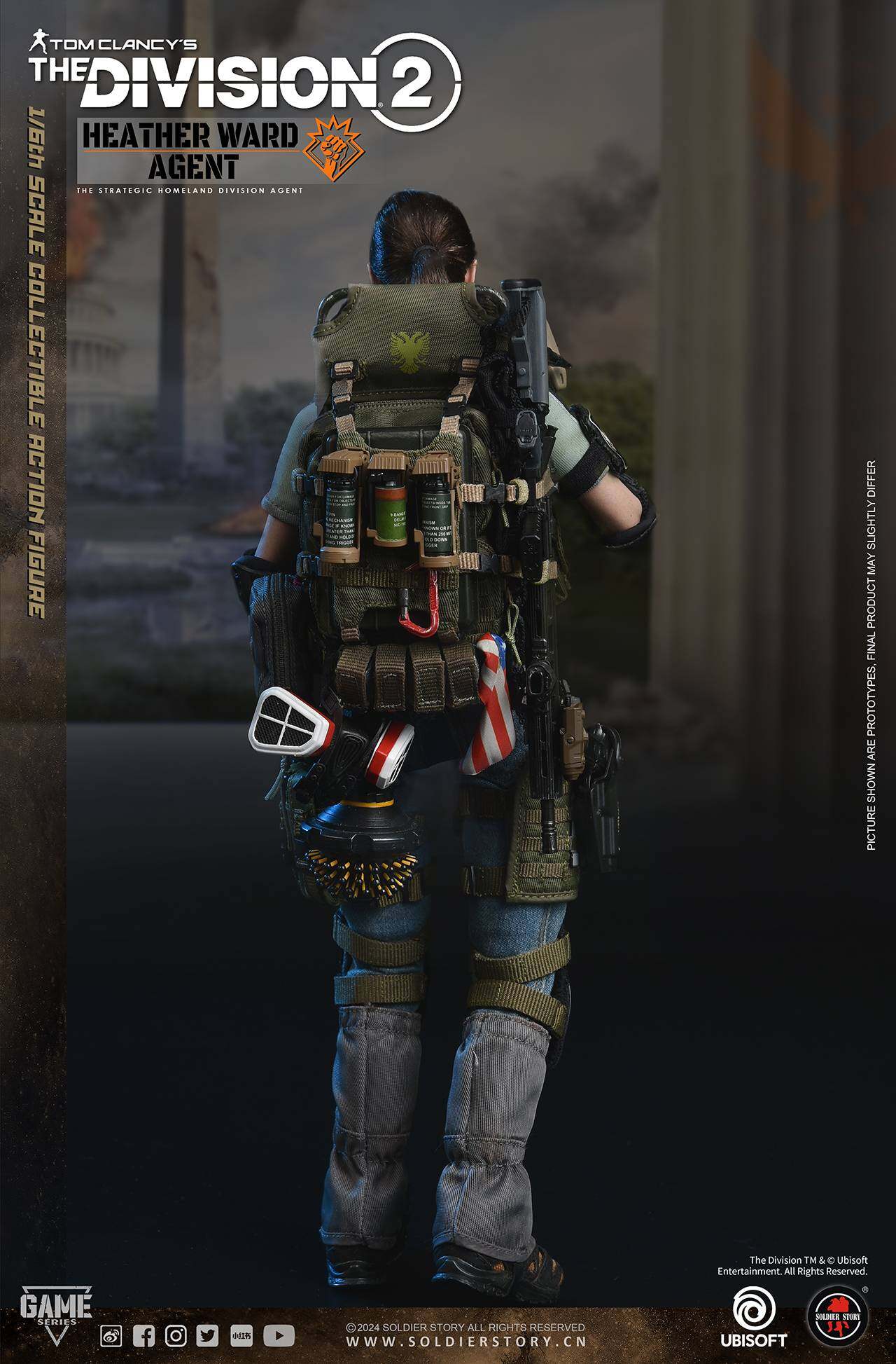 The Division 2 "Agent Heather Ward" collectible action figure image 9
