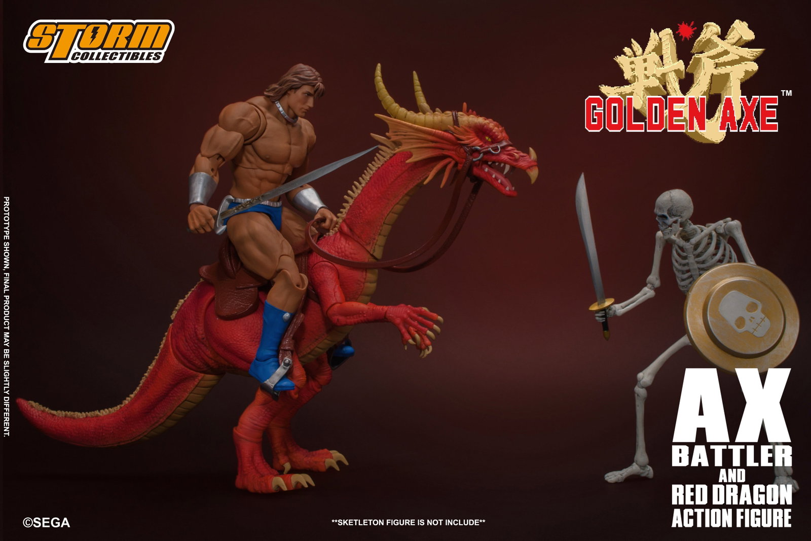 AX Battler & Red Dragon - Golden Axe image 10