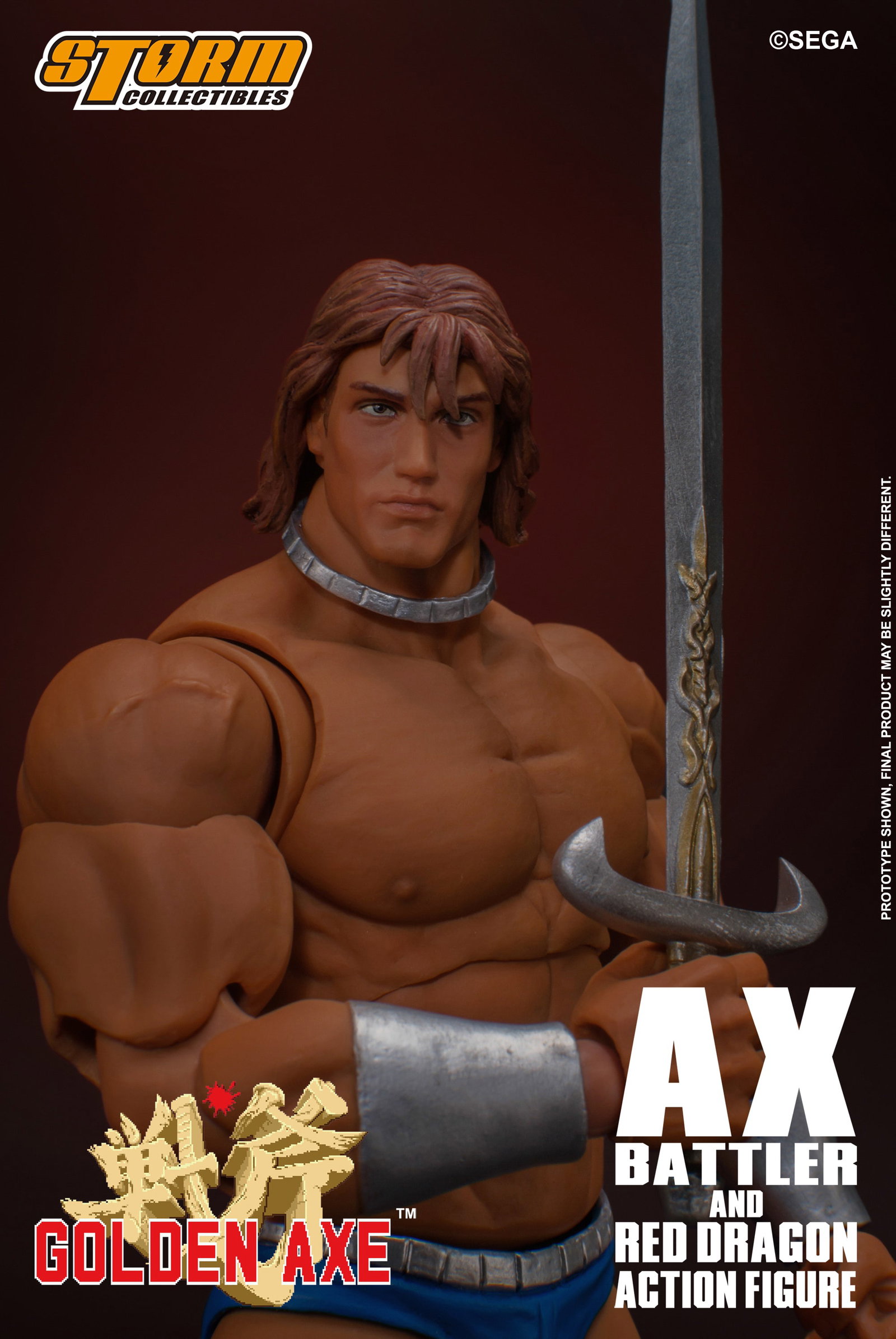 AX Battler & Red Dragon - Golden Axe image 3