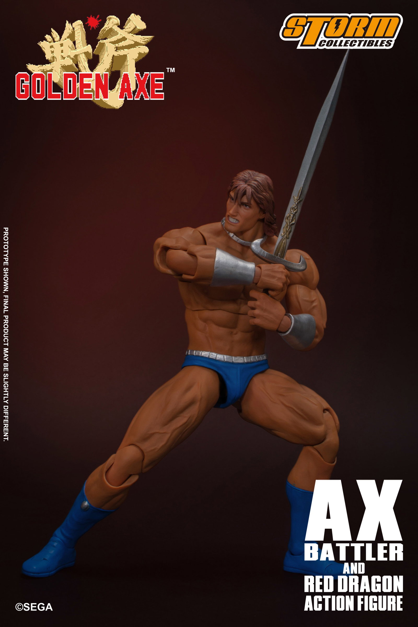 AX Battler & Red Dragon - Golden Axe image 4