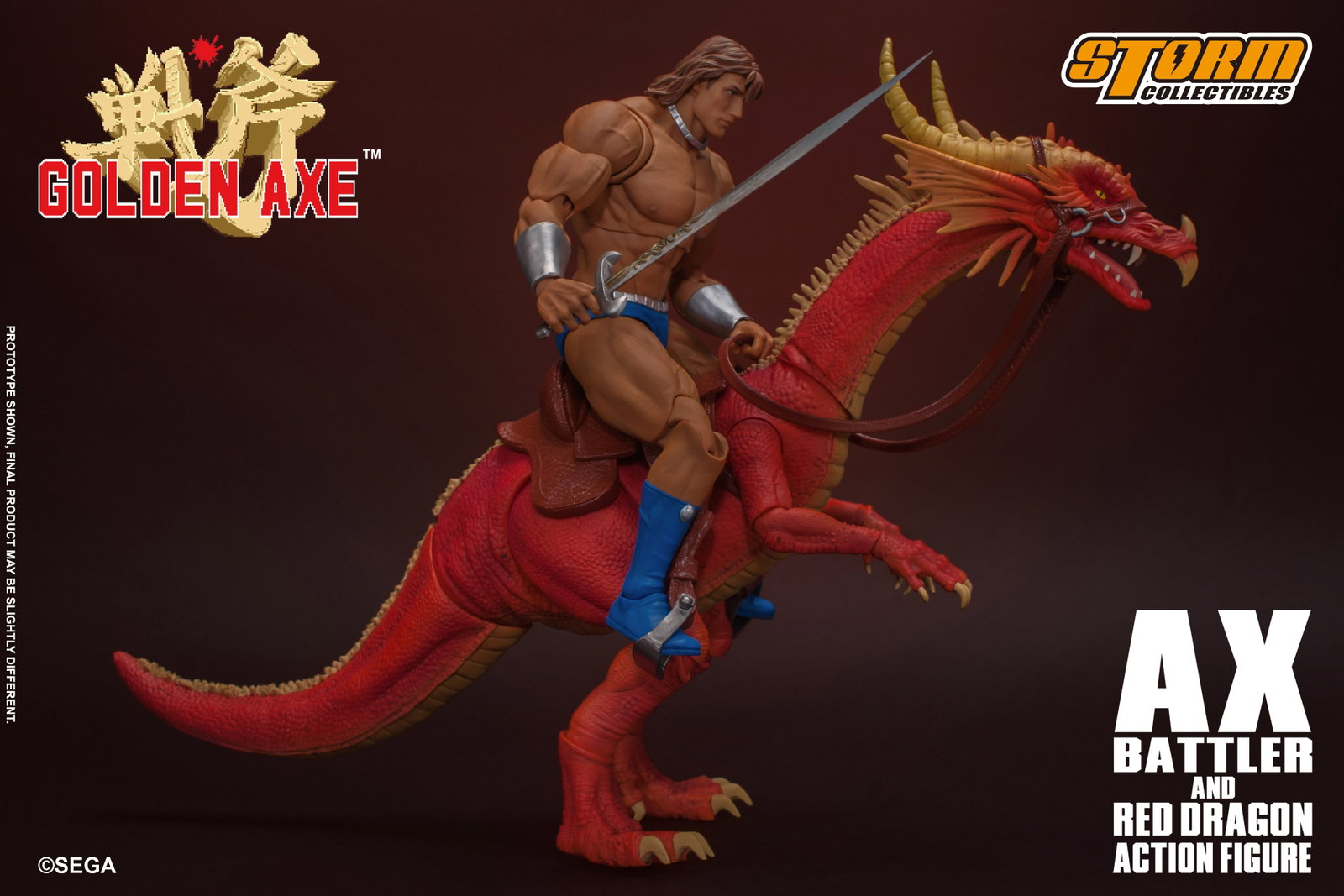 AX Battler & Red Dragon - Golden Axe image 7