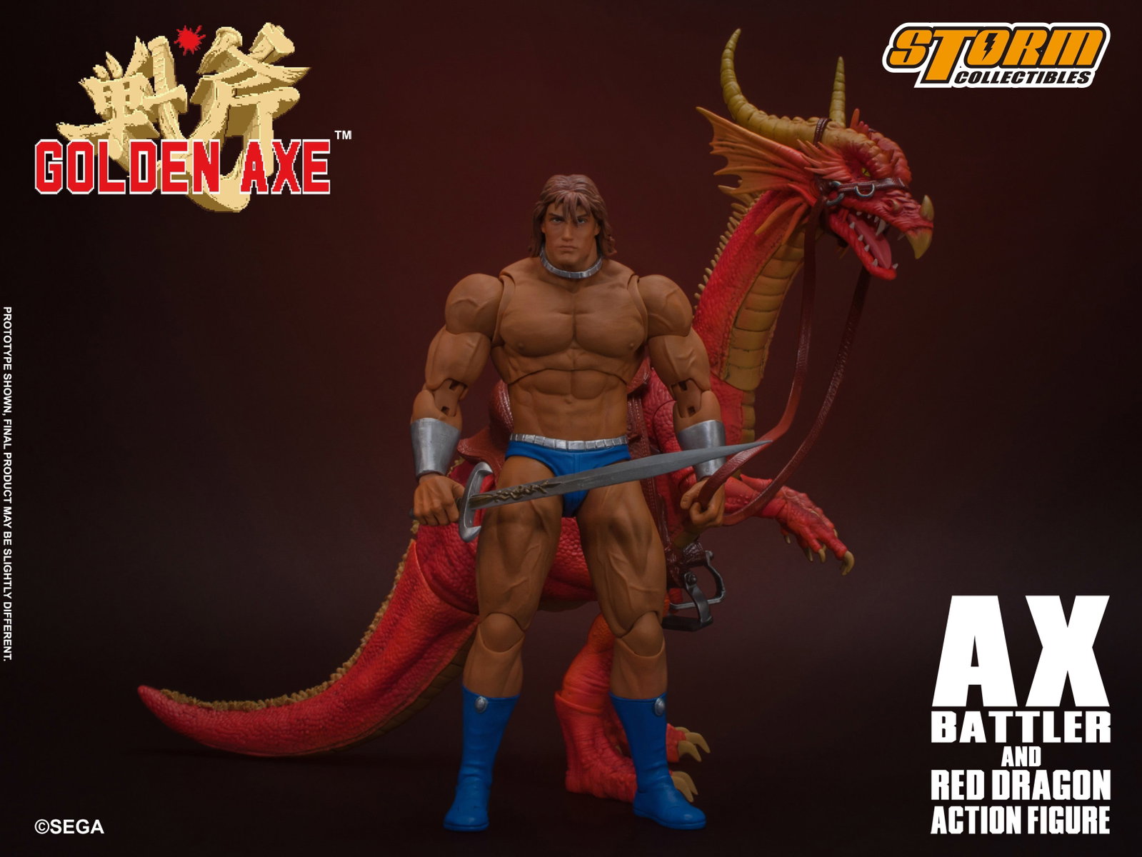AX Battler & Red Dragon - Golden Axe image 8