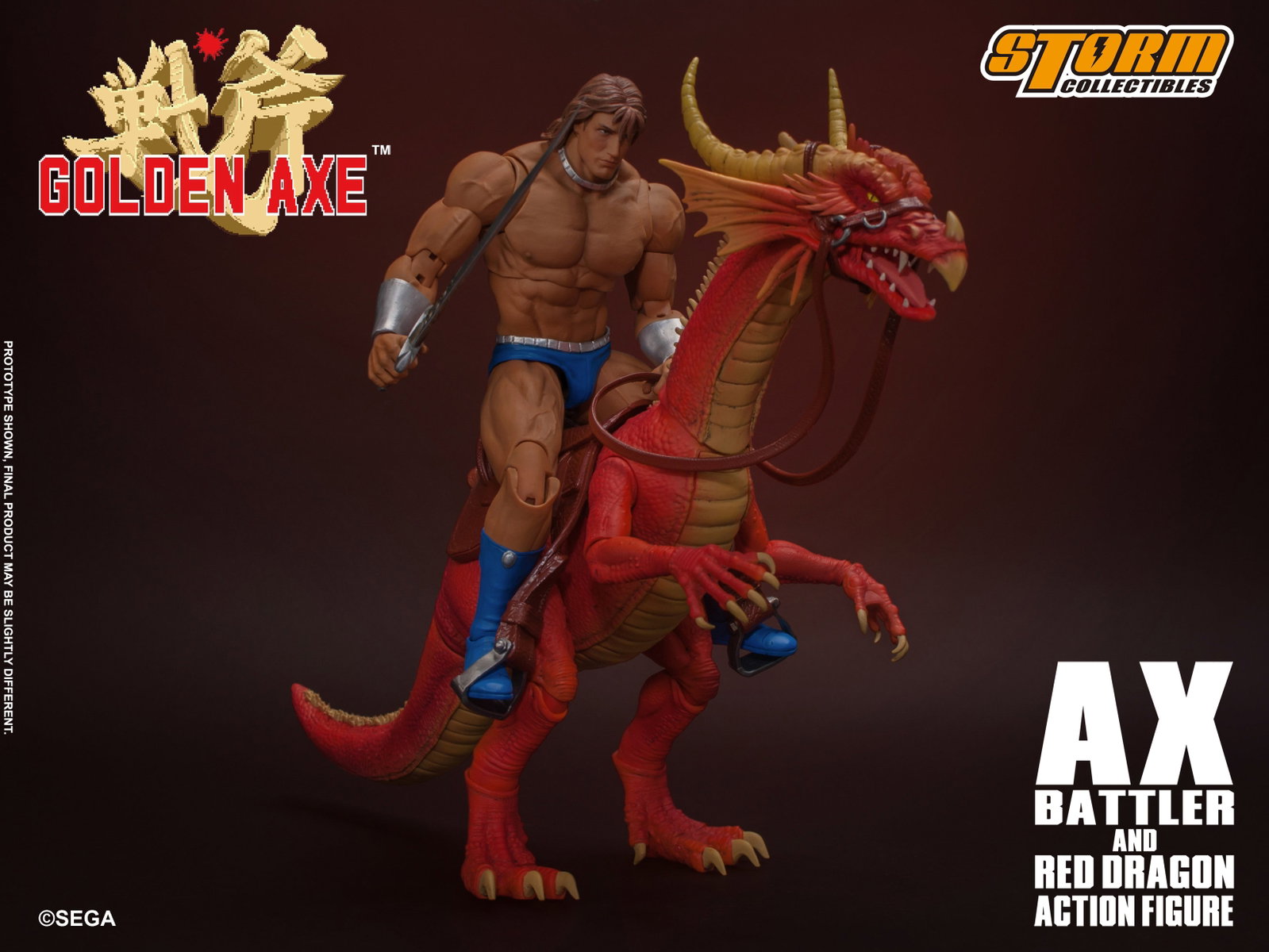 AX Battler & Red Dragon - Golden Axe image 9