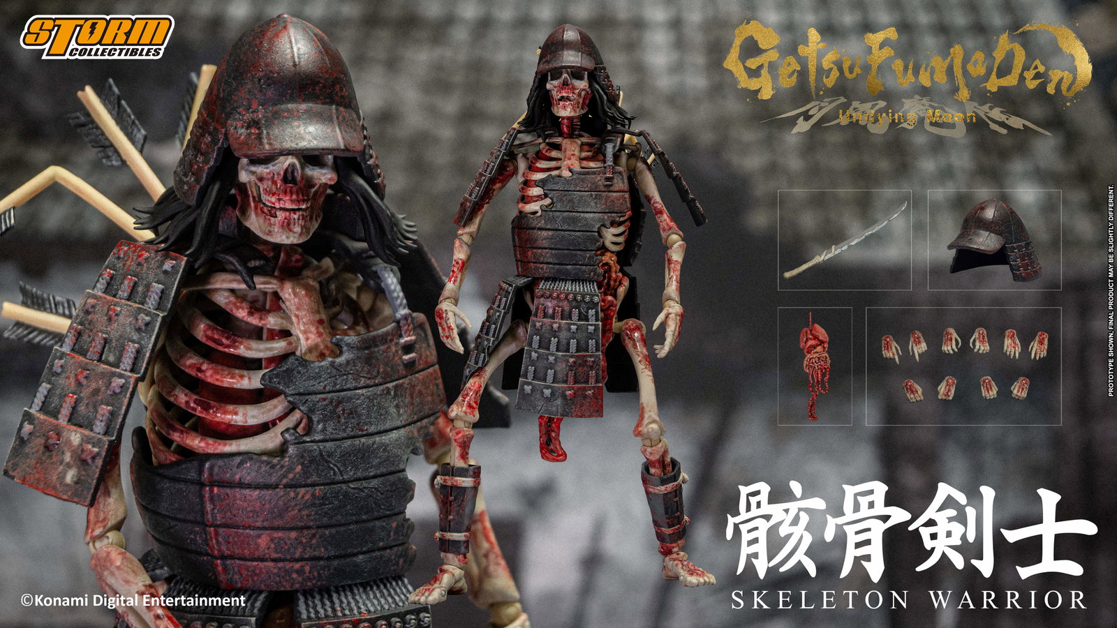 Skeleton Warrior 2 Pack - GetsuFumaDen Undying Moon image 2