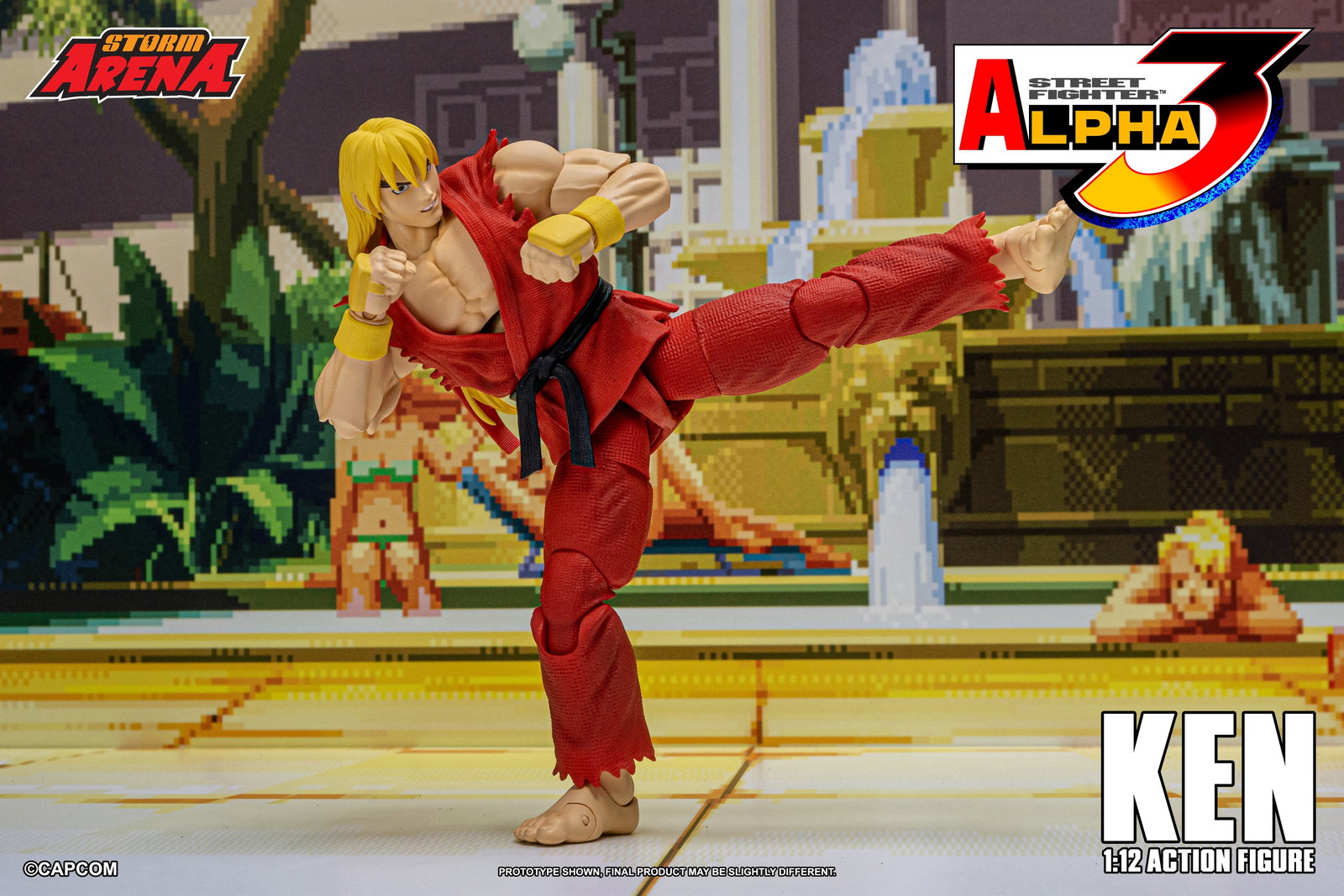Ken - Street Fighter Alpha 3 "Storm Arena" image 10