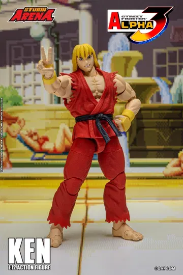 Ken - Street Fighter Alpha 3 "Storm Arena"