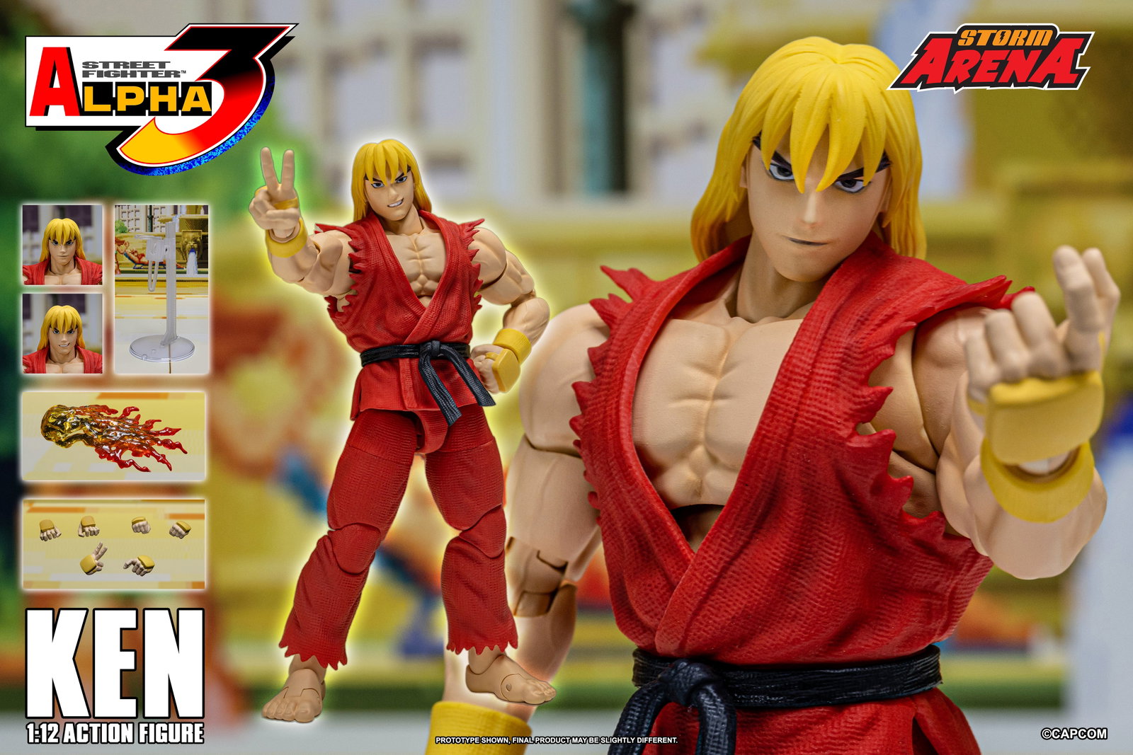 Ken - Street Fighter Alpha 3 "Storm Arena" image 2