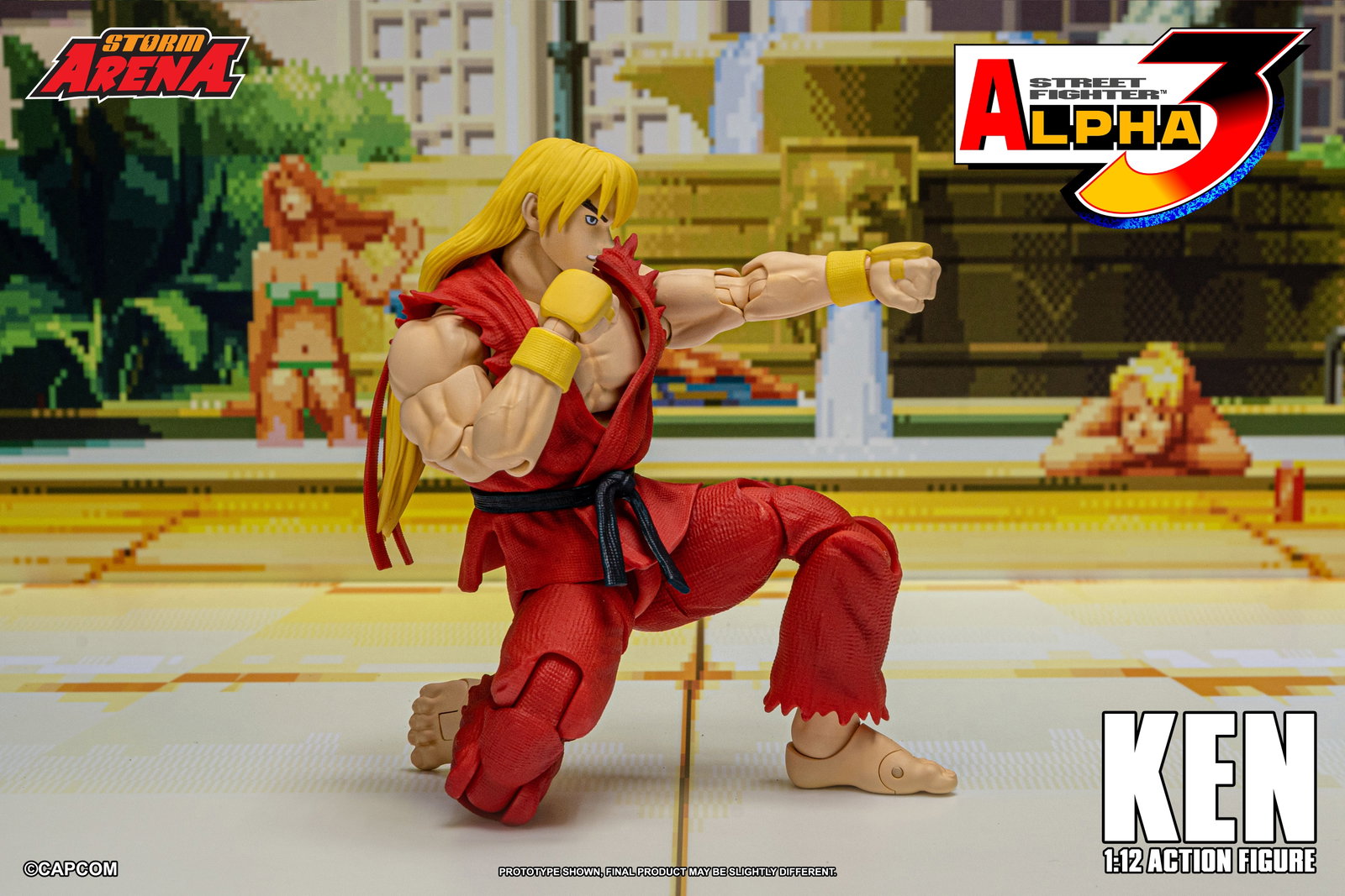 Ken - Street Fighter Alpha 3 "Storm Arena" image 4