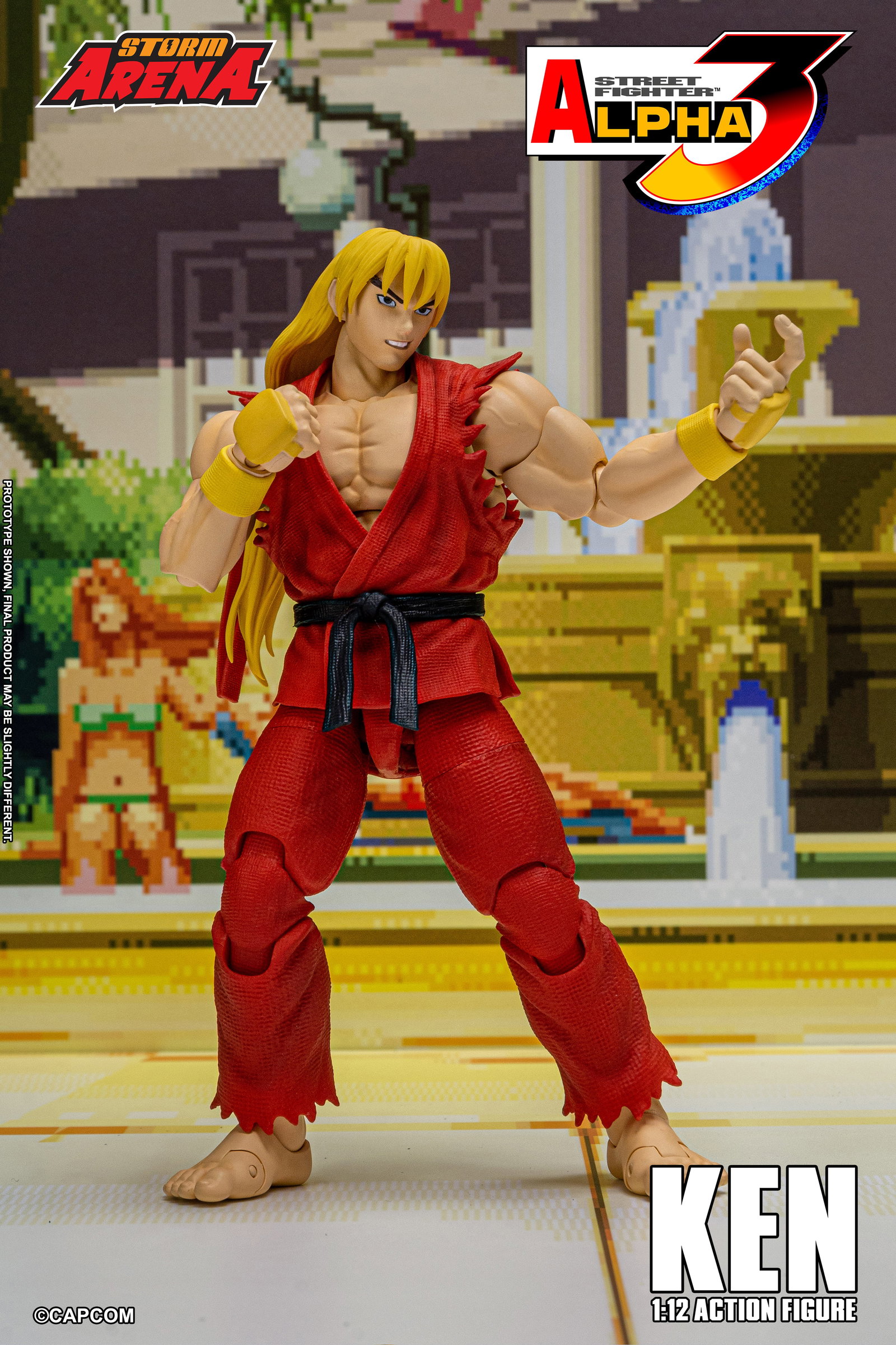 Ken - Street Fighter Alpha 3 "Storm Arena" image 6
