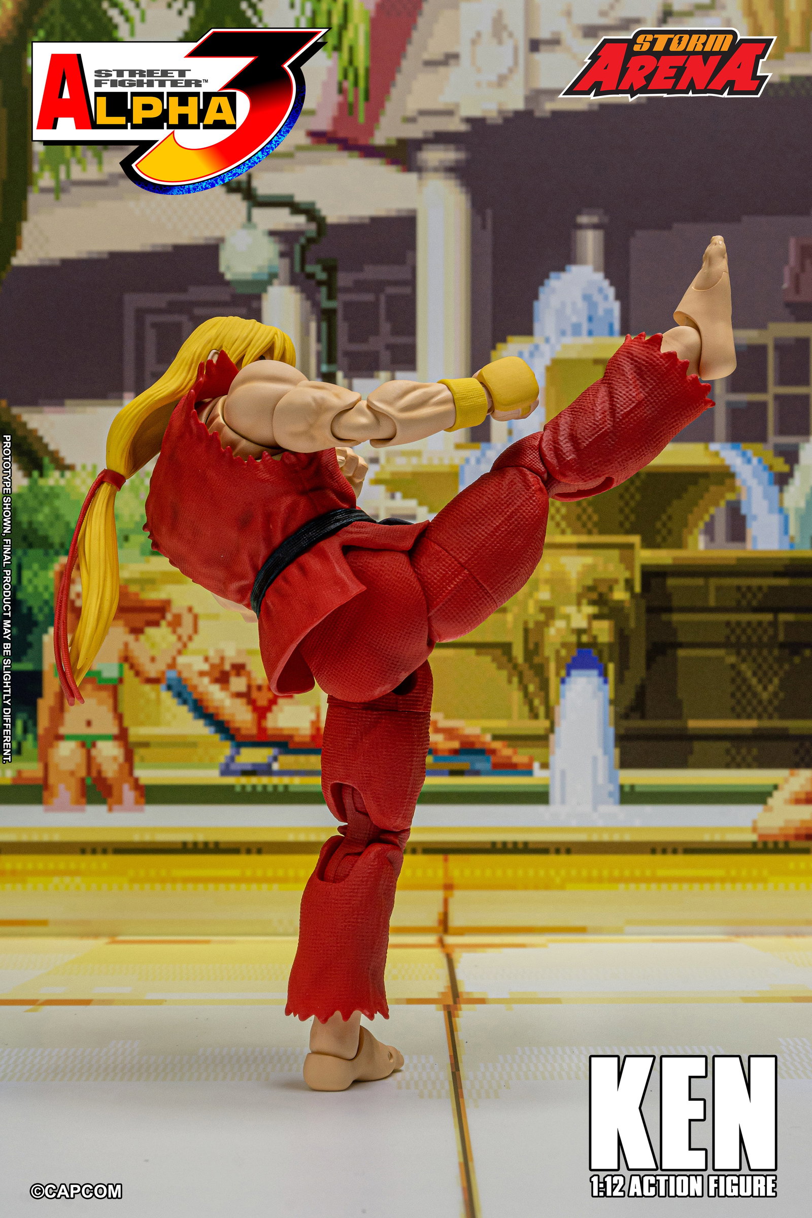 Ken - Street Fighter Alpha 3 "Storm Arena" image 9