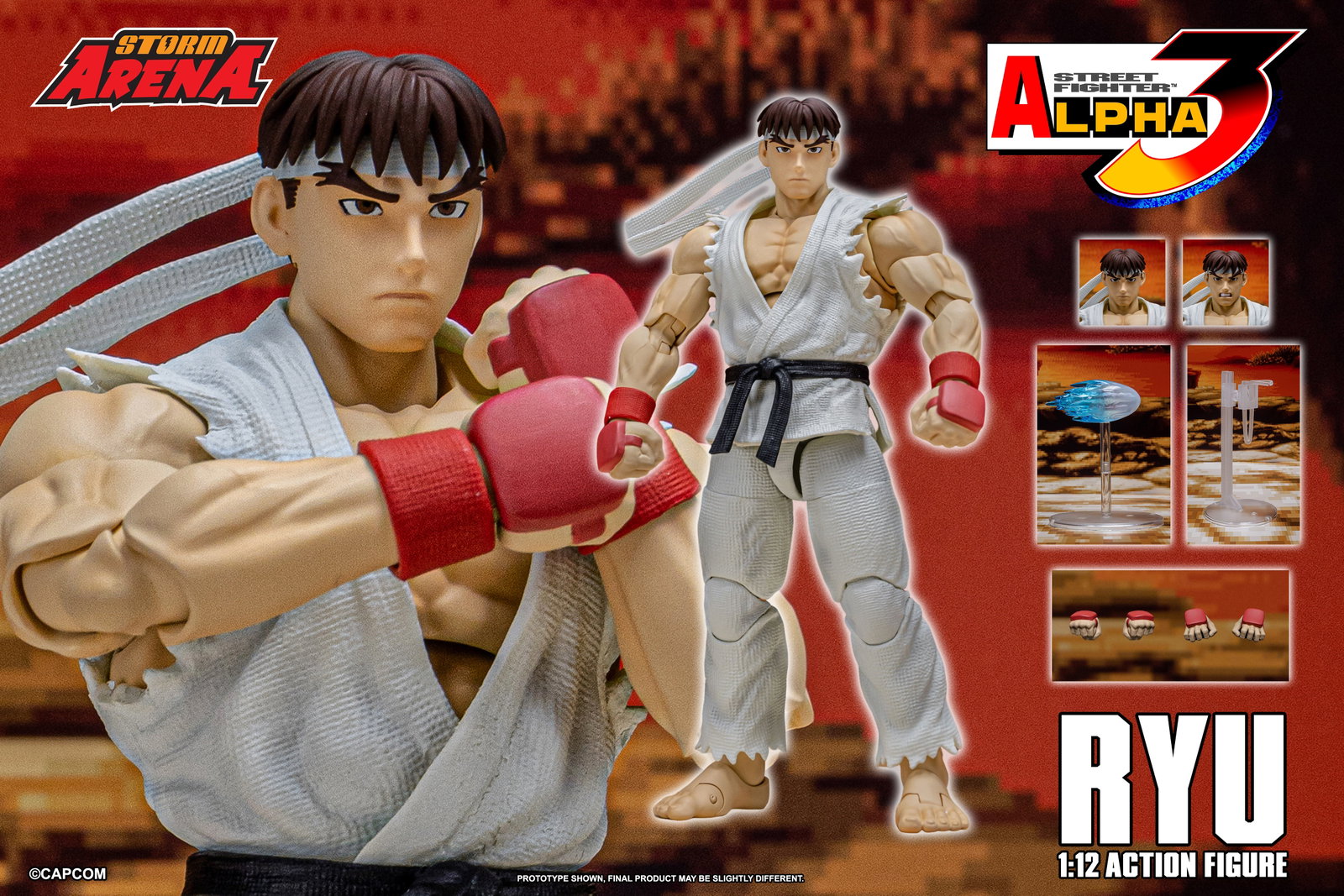 Ryu - Street Fighter Alpha 3 "Storm Arena" image 2