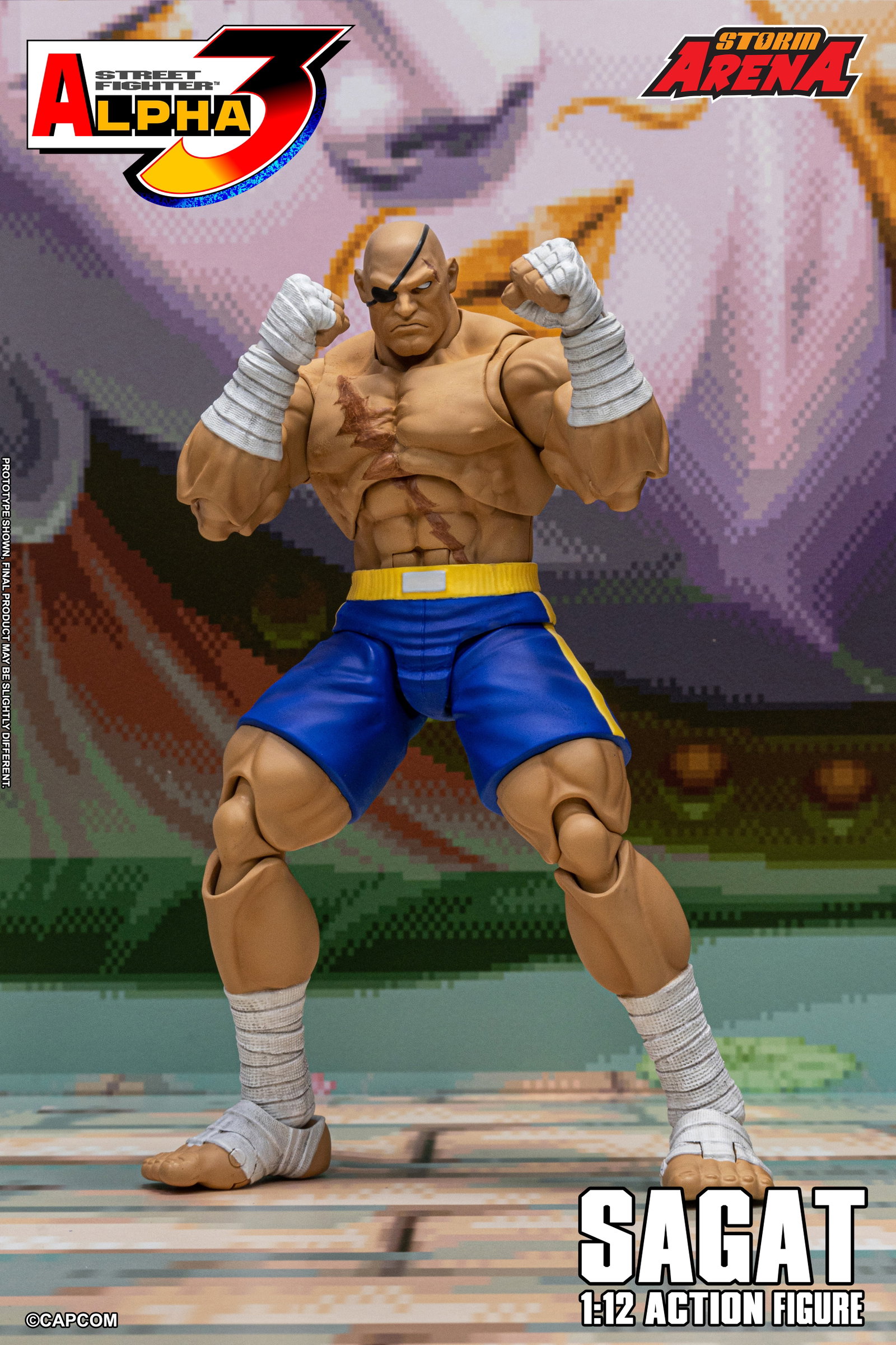 Sagat - Street Fighter Alpha 3 "Storm Arena" image 1