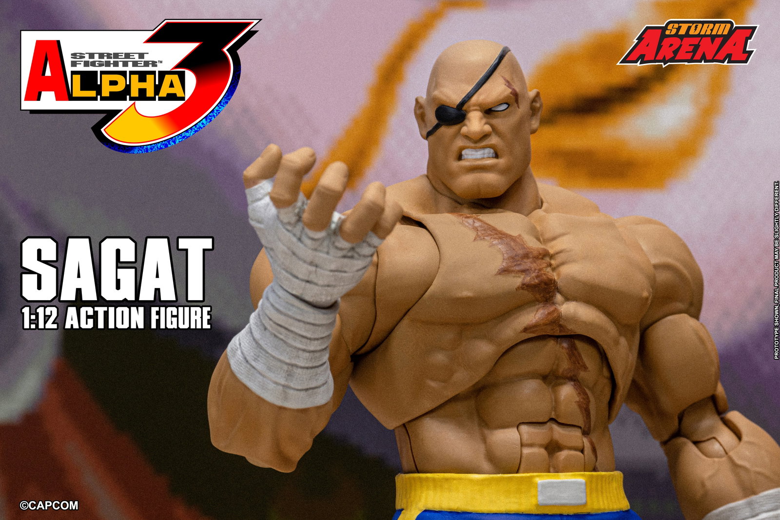 Sagat - Street Fighter Alpha 3 "Storm Arena" image 3
