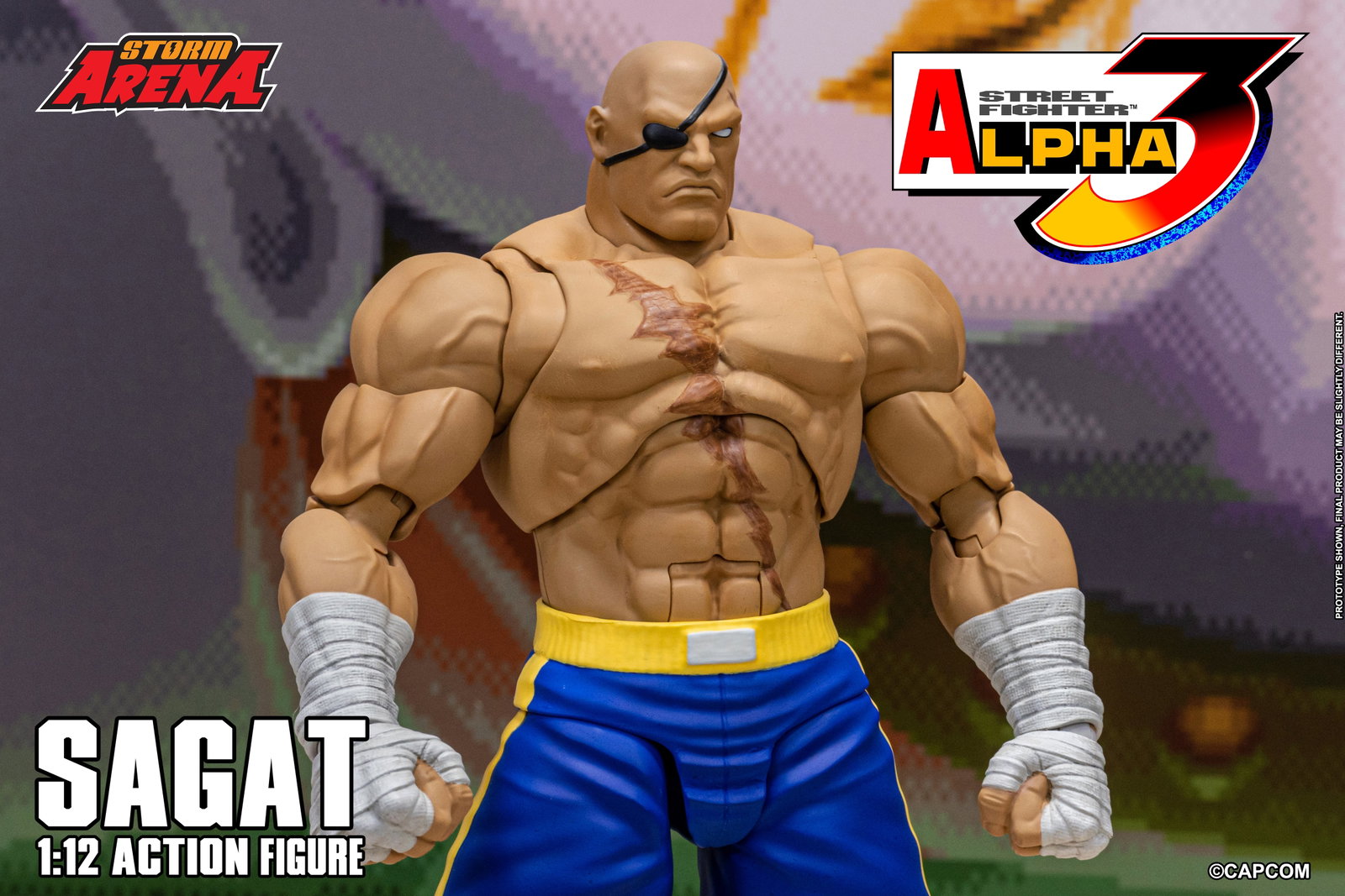 Sagat - Street Fighter Alpha 3 "Storm Arena" image 7