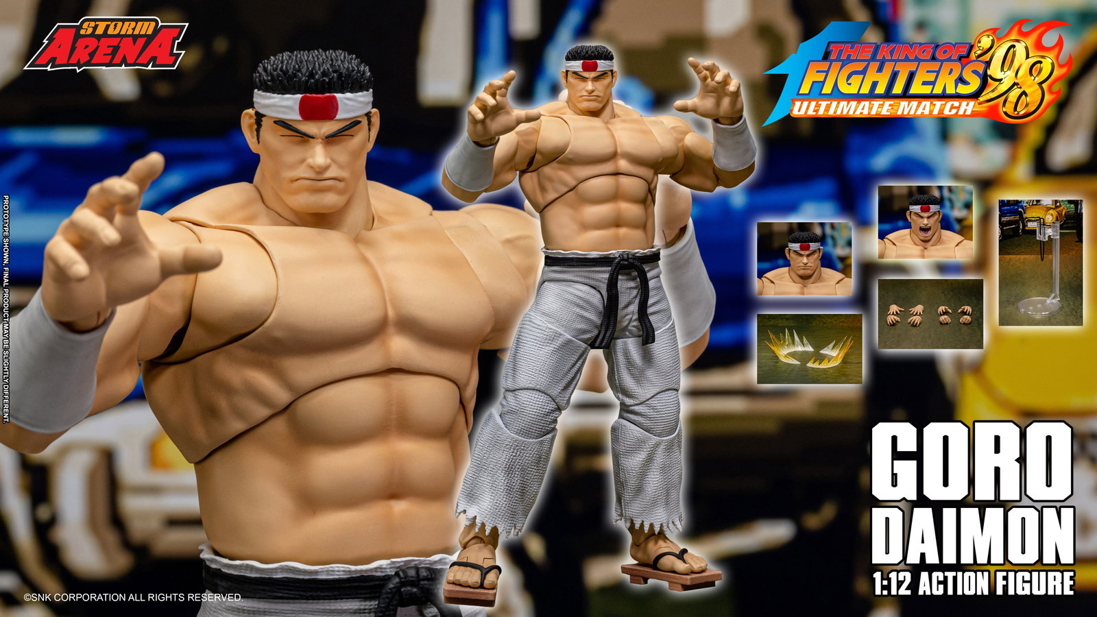 Goro Daimon - The King Of Fighter's 98UM - Storm Arena image 2
