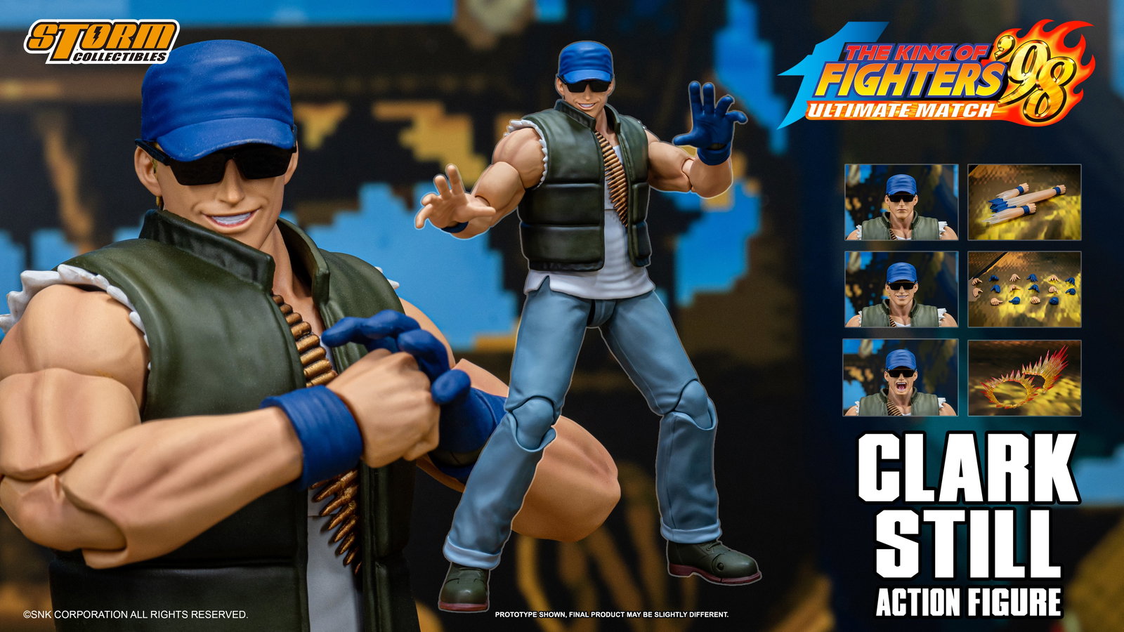 Clark Still-the King of Fighters '98 UM image 2