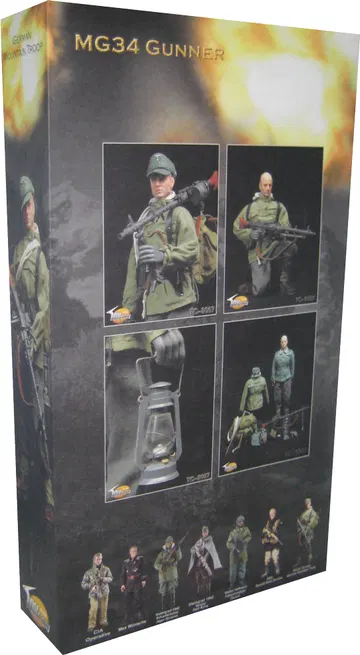 German Mountain Soldiers Machine Gunners