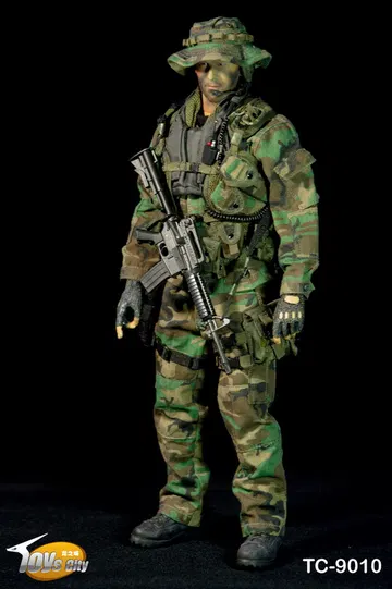 The Green Face 90s US Navy Seals (Jungle Ops)