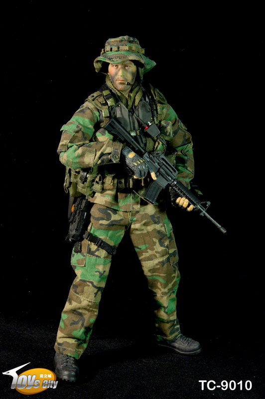 The Green Face 90s US Navy Seals (Jungle Ops) image 2