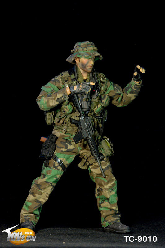 The Green Face 90s US Navy Seals (Jungle Ops) image 3